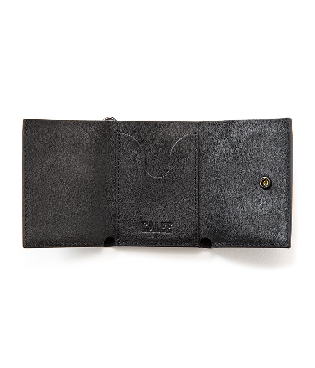 BLACK STUDS LEATHER MULTI WALLET【BLACK】