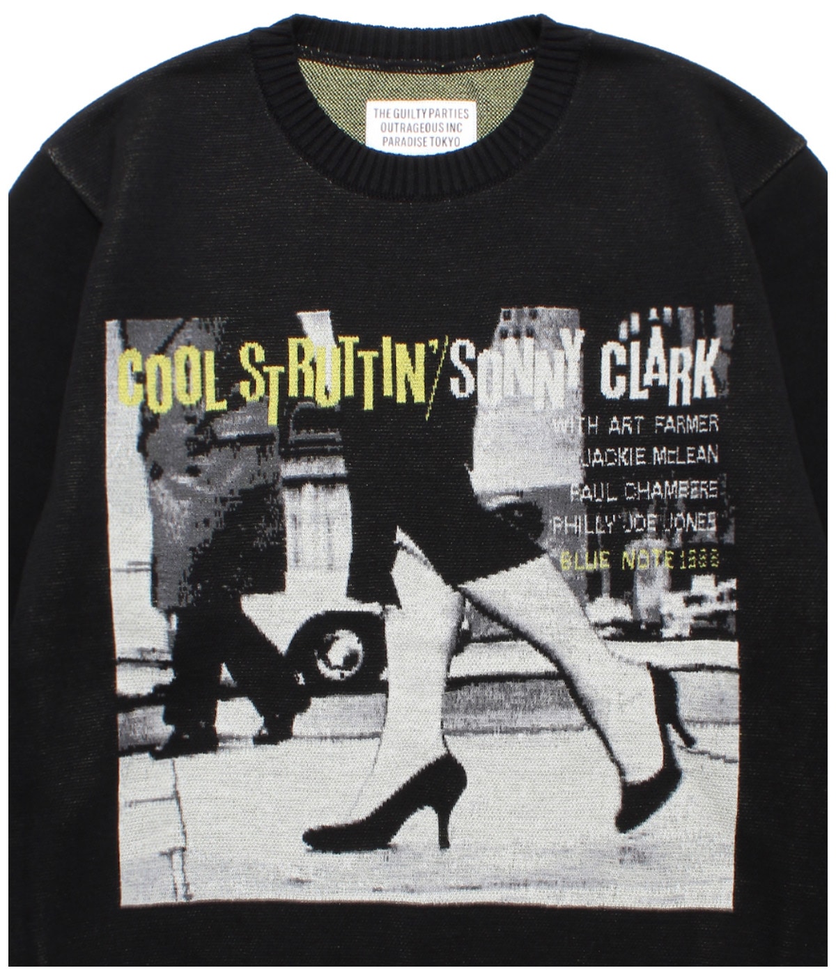 WACKO MARIA BLUE NOTE ジャガードニット(TYPE-2) WACKO MARIA/ワコマリア/BLUE NOTE / JACQUARD SWEATER ( TYPE-4