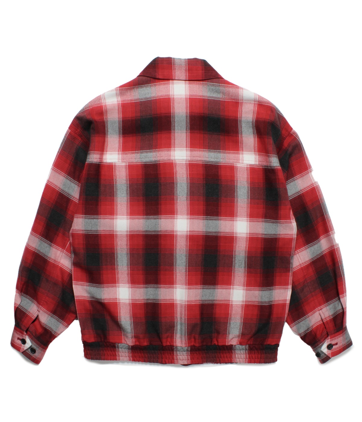 ワコマリア24SS オンブレチェック OMBRE CHECK50SJACKET WACKO MARIA/OMBRE CHECK 50'S JACKET（BROWN）［オンブレ
