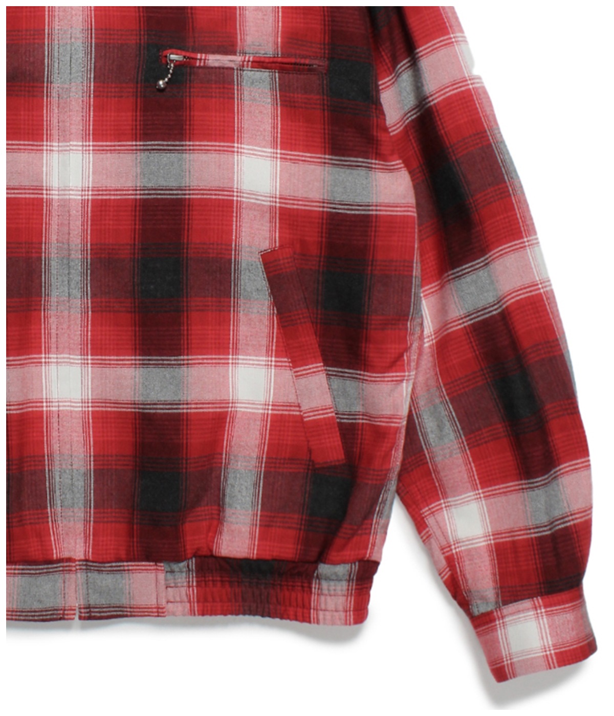 OMBRE CHECK 50'S JACKET (TYPE-1)【RED】｜WACKO MARIA｜MELTING POT