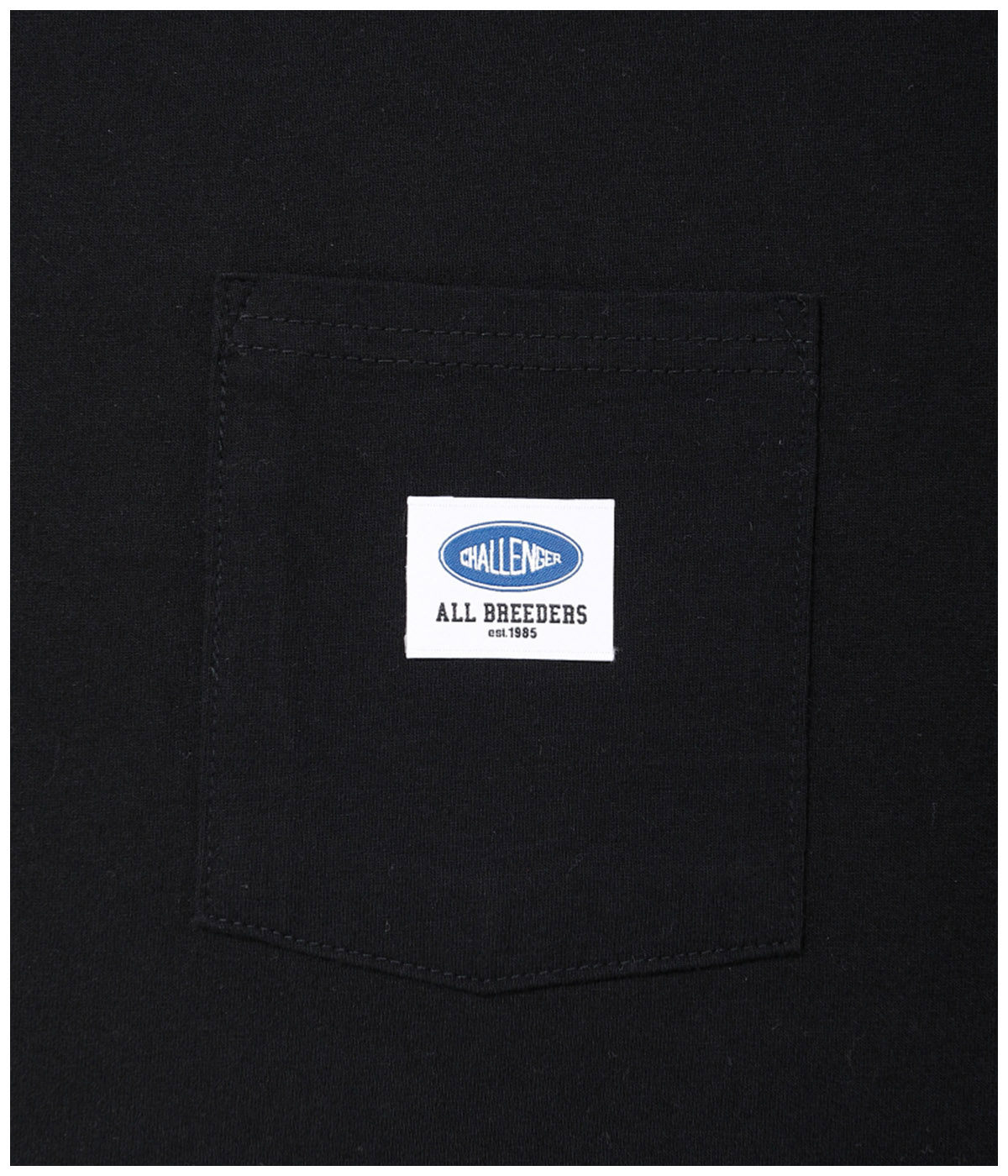 CIGAR POCKET TEE【BLACK】