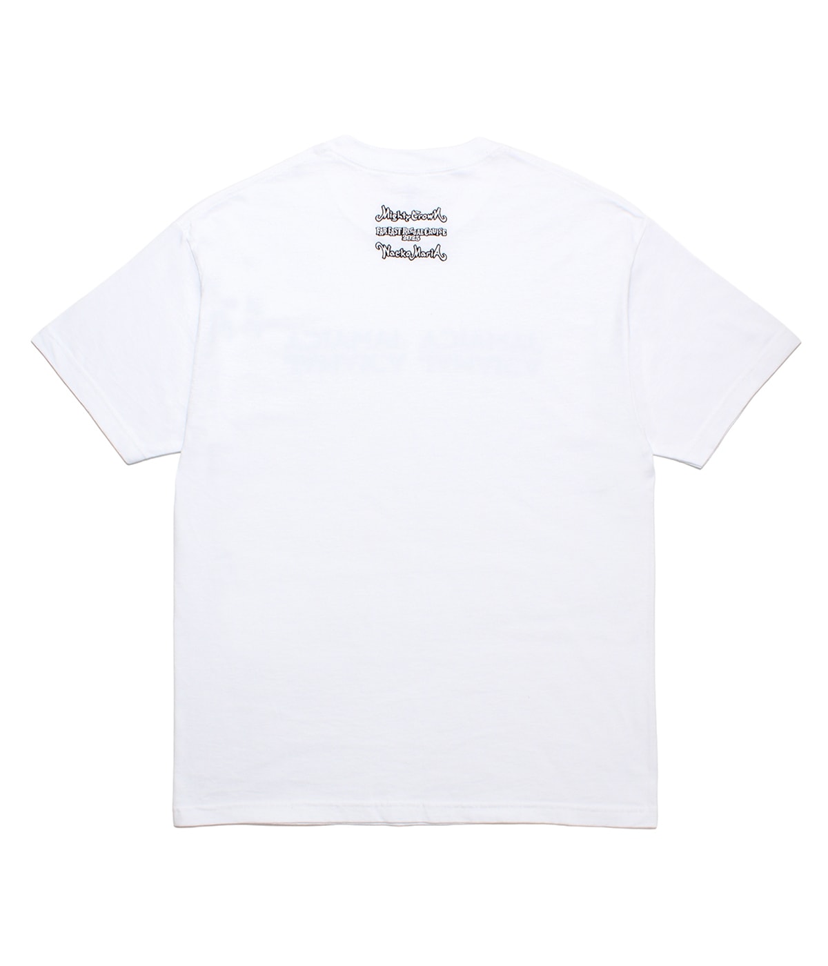 MIGHTY CROWN / T-SHIRT【WHITE-BLACK】｜WACKO MARIA｜MELTING POT
