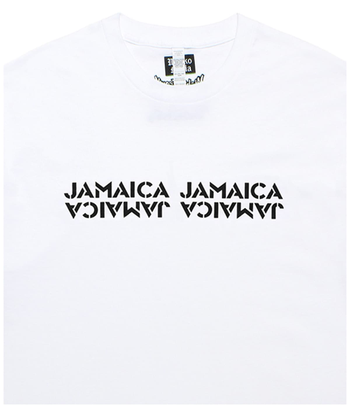 MIGHTY CROWN / T-SHIRT【WHITE-BLACK】｜WACKO MARIA｜MELTING