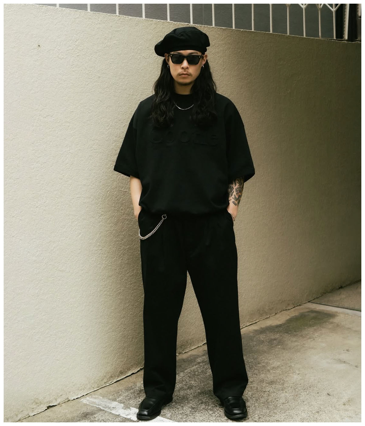Westpoint 2 Tuck Easy Trousers【BLACK】｜COOTIE PRODUCTIONS 