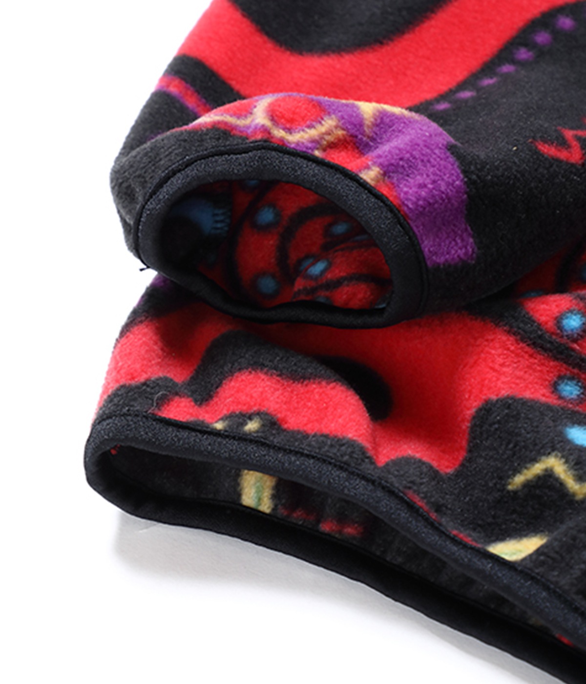 90'S PRINTED FLEECE【BLACK】｜CHALLENGER｜MELTING POT（正規取扱店