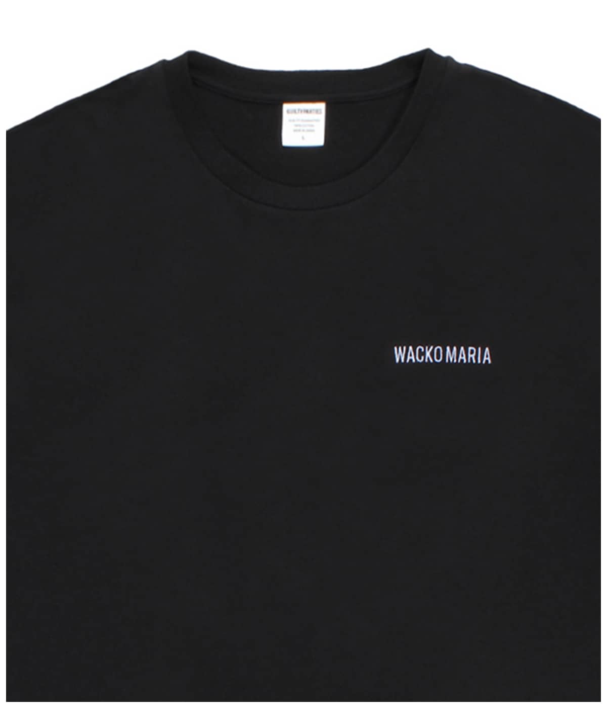 WASHED HEAVY WEIGHT T-SHIRT (TYPE-4)【BLACK】｜WACKO MARIA