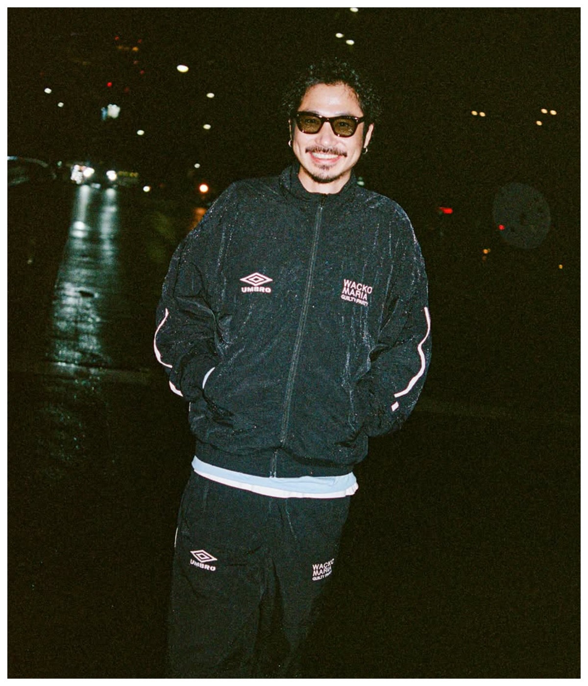 UMBRO / TRACK JACKET【BLACK】｜WACKO MARIA｜MELTING POT（正規取扱