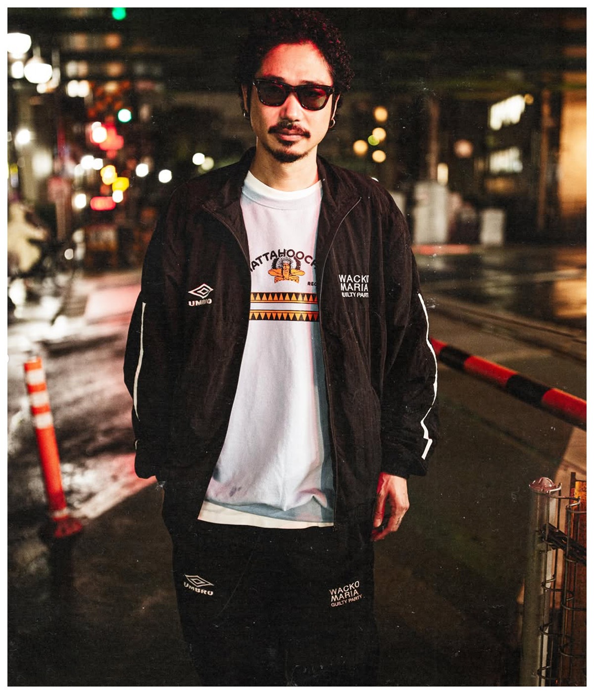 UMBRO / TRACK JACKET【BLACK】｜WACKO MARIA｜MELTING POT（正規取扱
