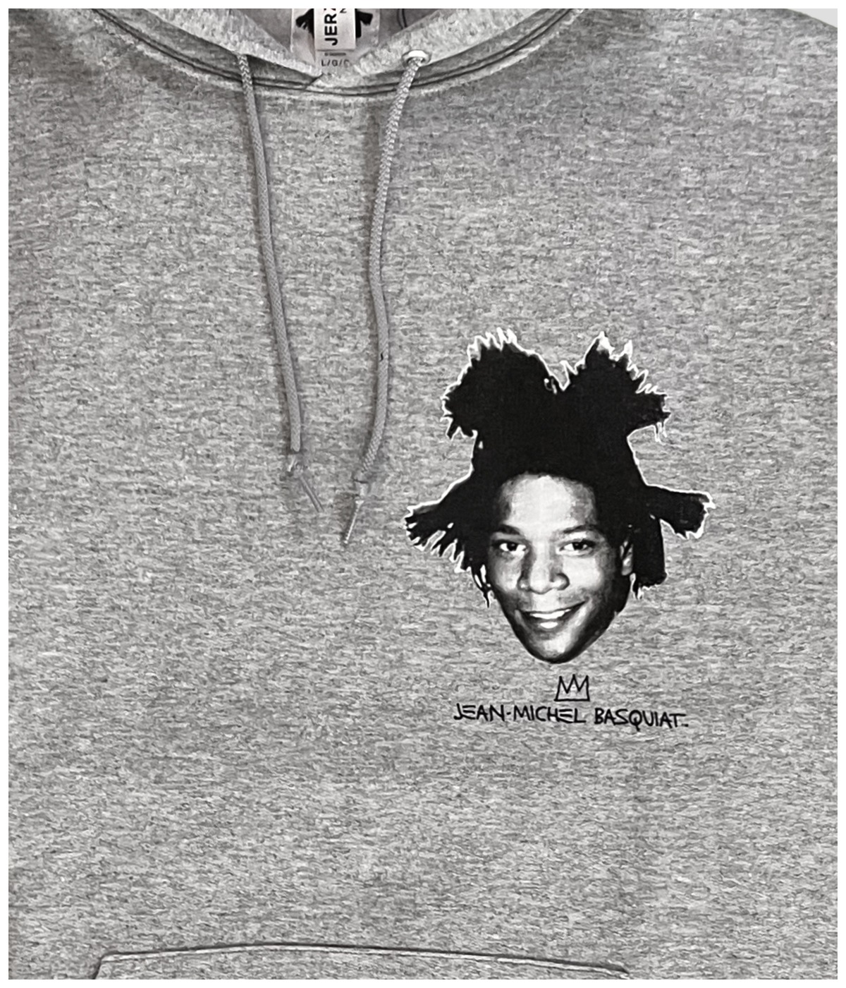 JEAN-MICHEL BASQUIAT / PULLOVER HOODED SWEAT SHIRT【GRAY】｜WACKO