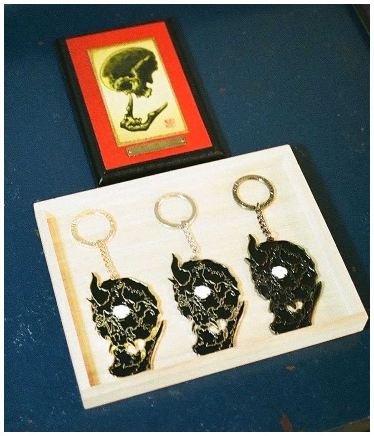 56 TATTOO STUDIO / KEYRING【3 Colors Available】｜WACKO MARIA