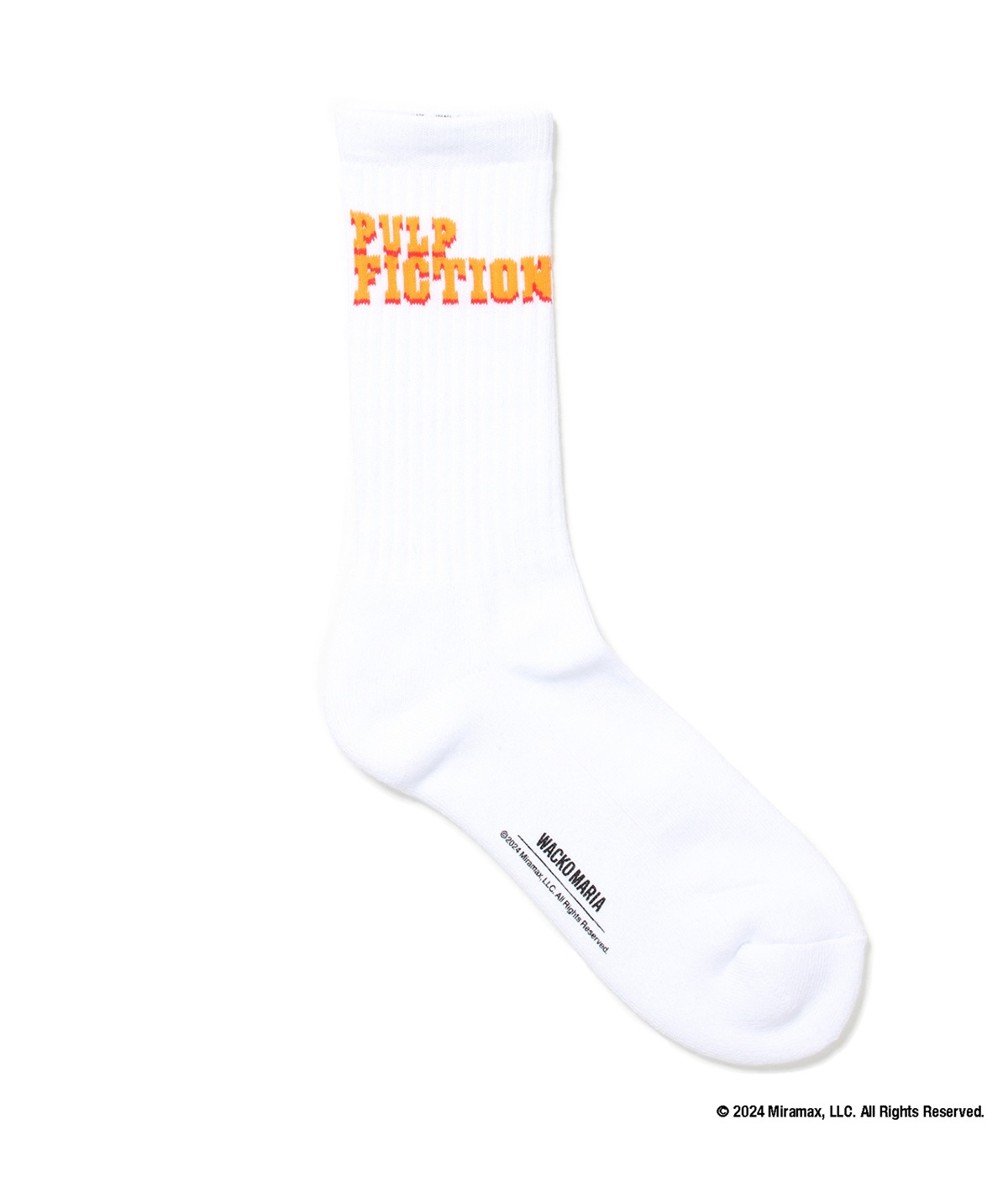 PULP FICTION / JACQUARD SOCKS【2 Colors Available】｜WACKO MARIA
