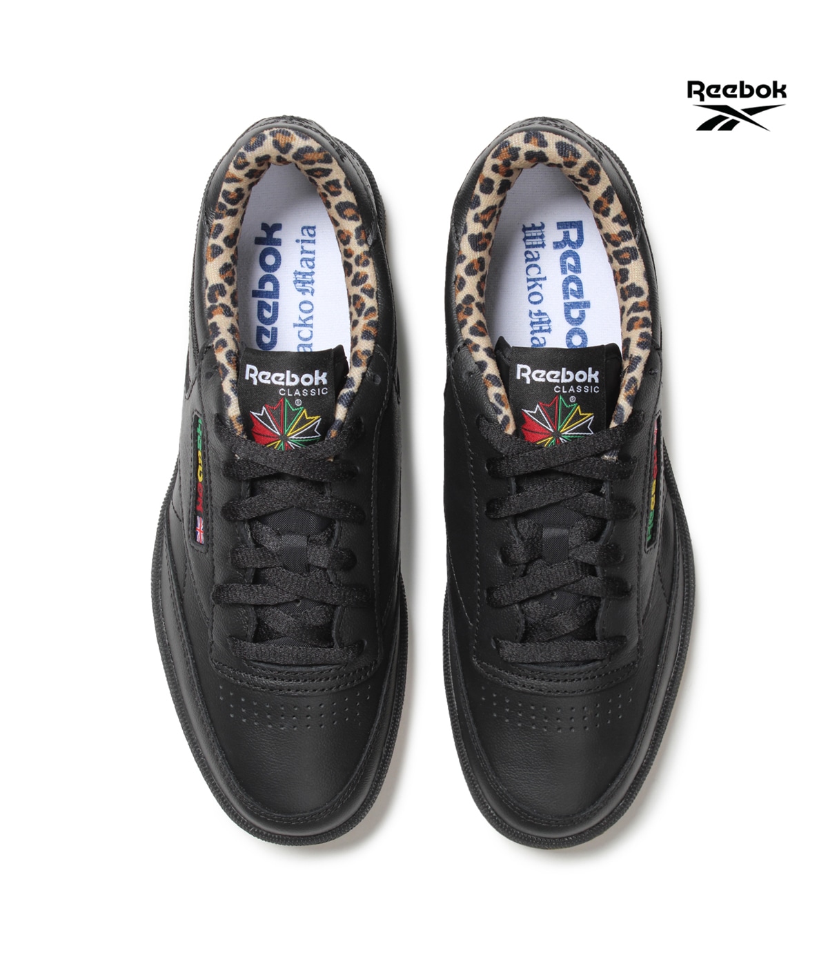 REEBOK / WACKO MARIA CLUB C 85【BLACK】