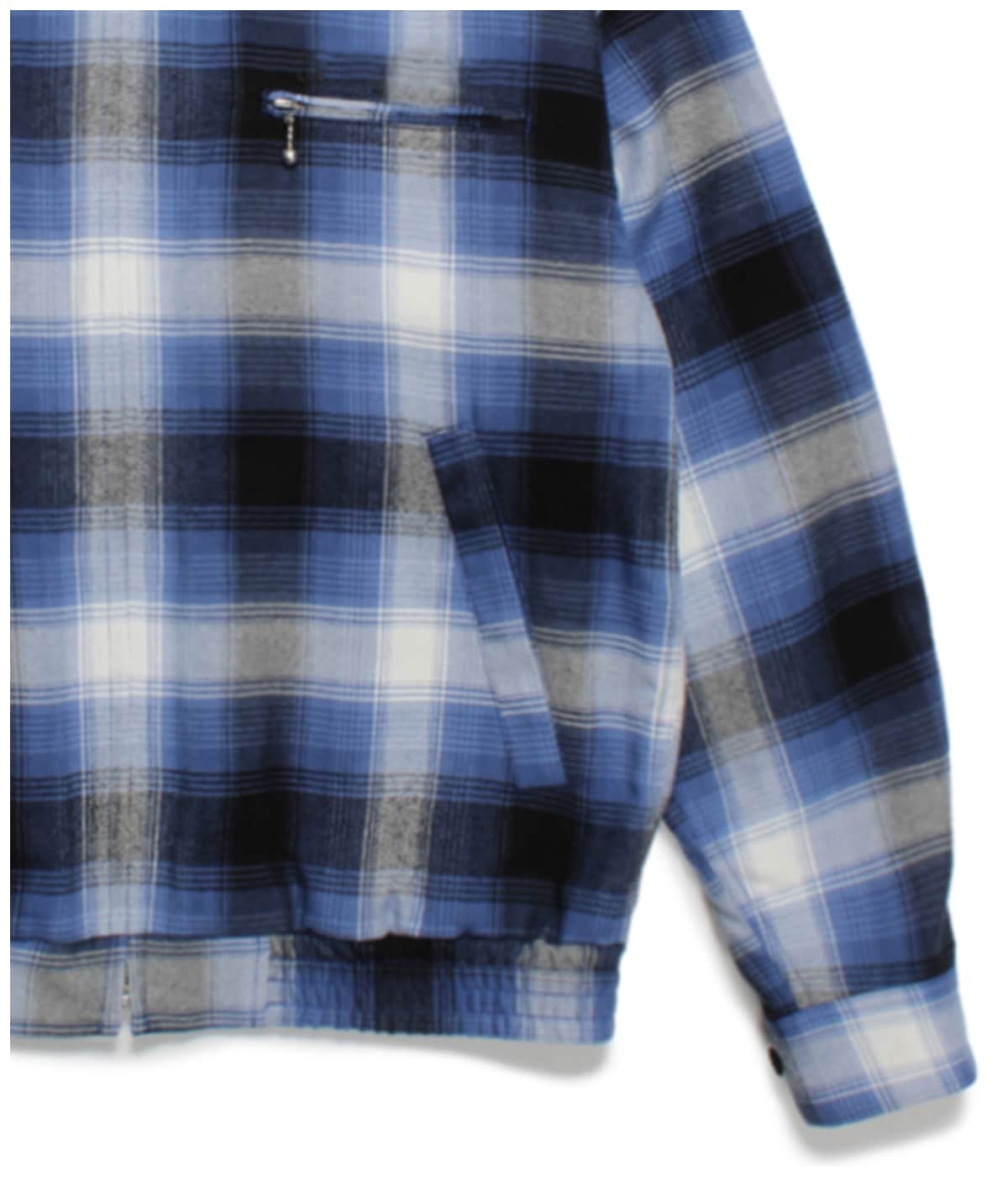 OMBRE CHECK 50'S JACKET (TYPE-1)【BLUE】｜WACKO MARIA