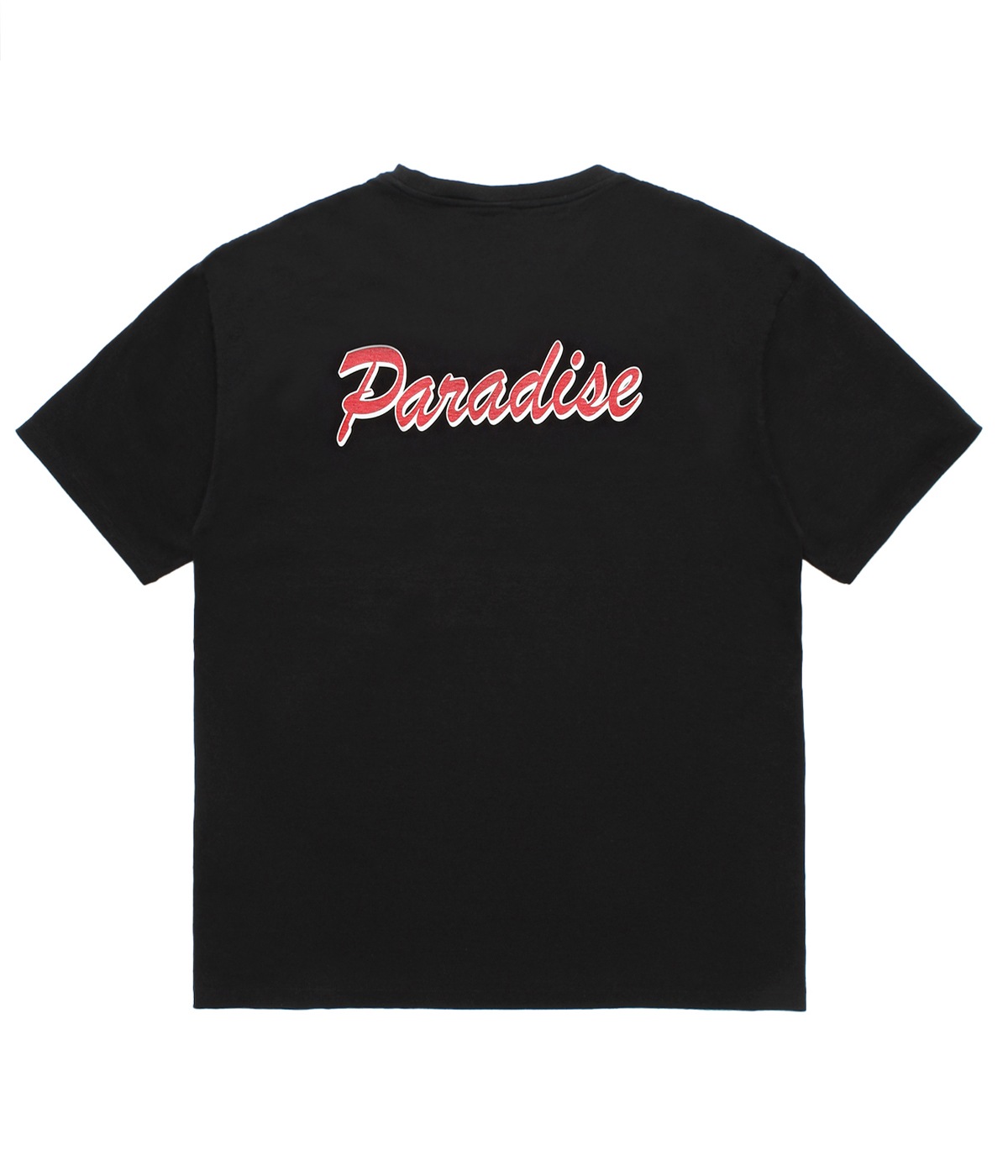 WASHED HEAVY WEIGHT T-SHIRT (TYPE-8)【BLACK】
