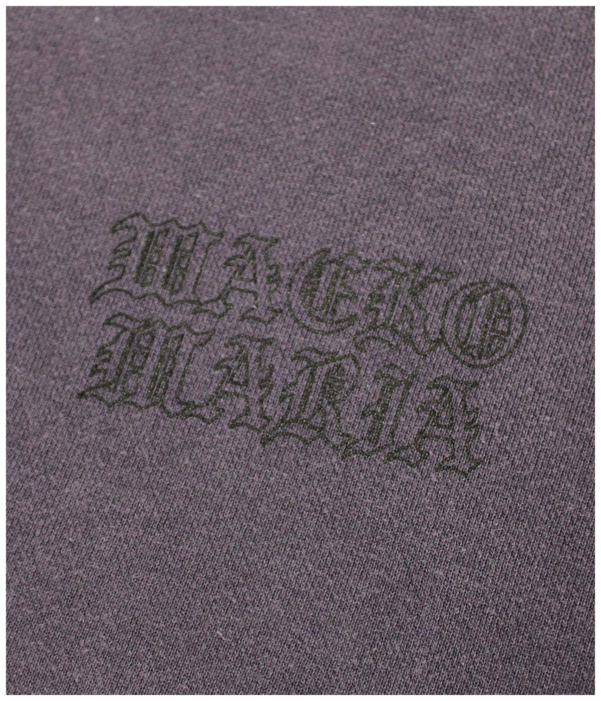 WASHED HEAVY WEIGHT HOODED SWEAT SHIRT【PURPLE】