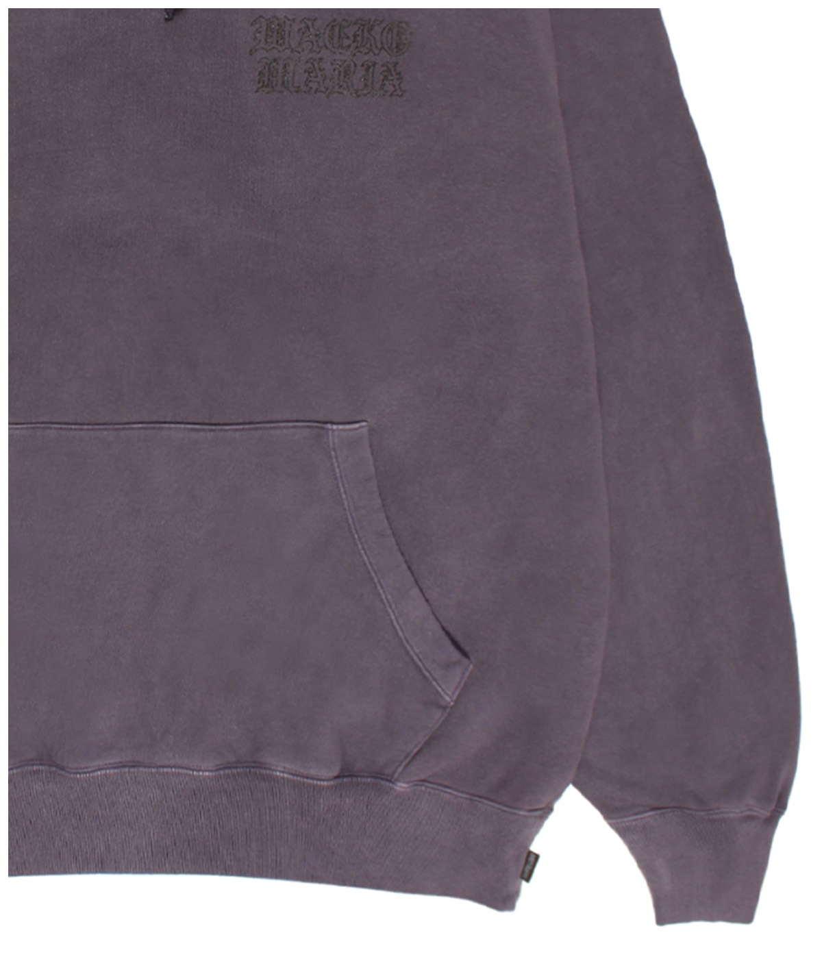 WASHED HEAVY WEIGHT HOODED SWEAT SHIRT【PURPLE】