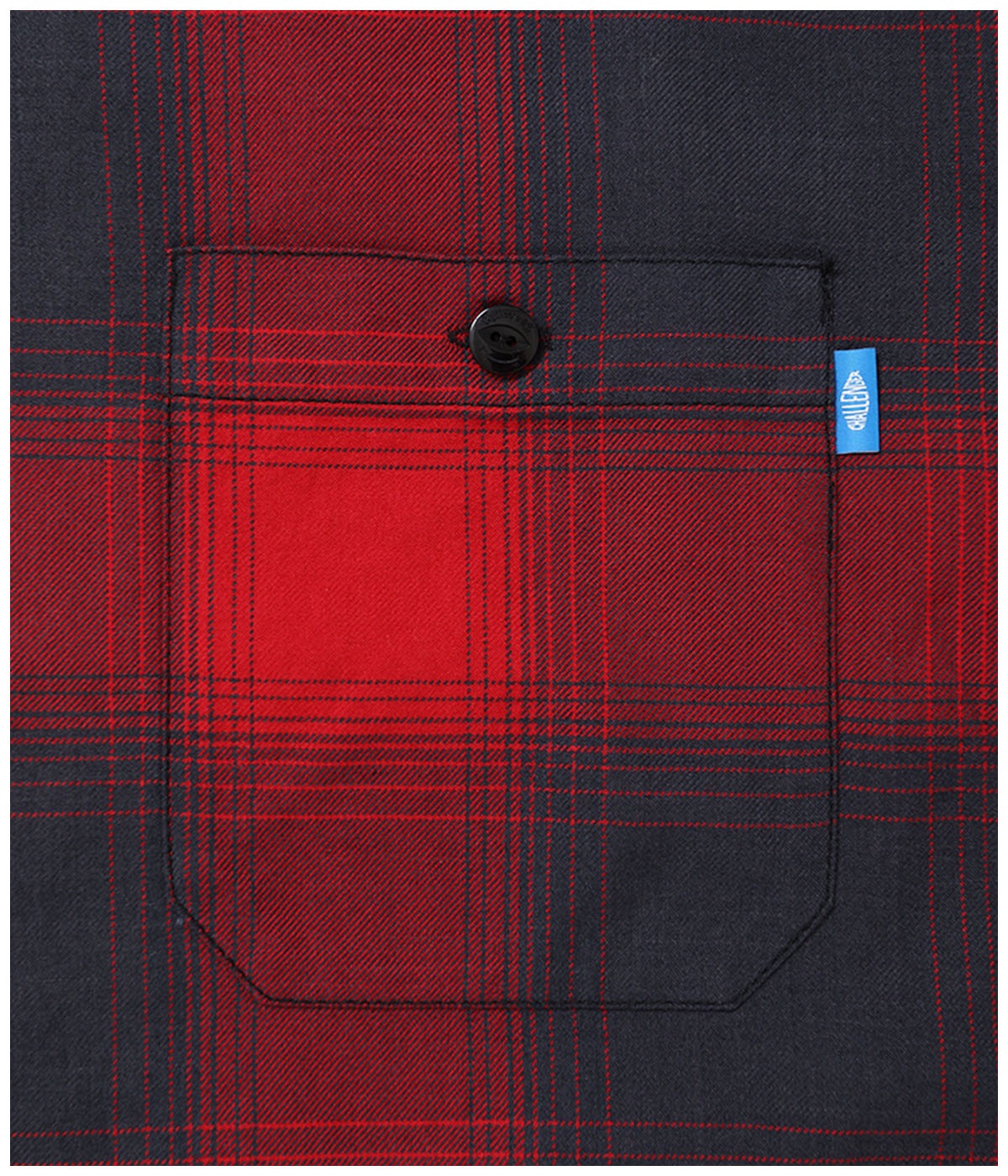 L/S SHADOW CHECK SHIRT【RED】