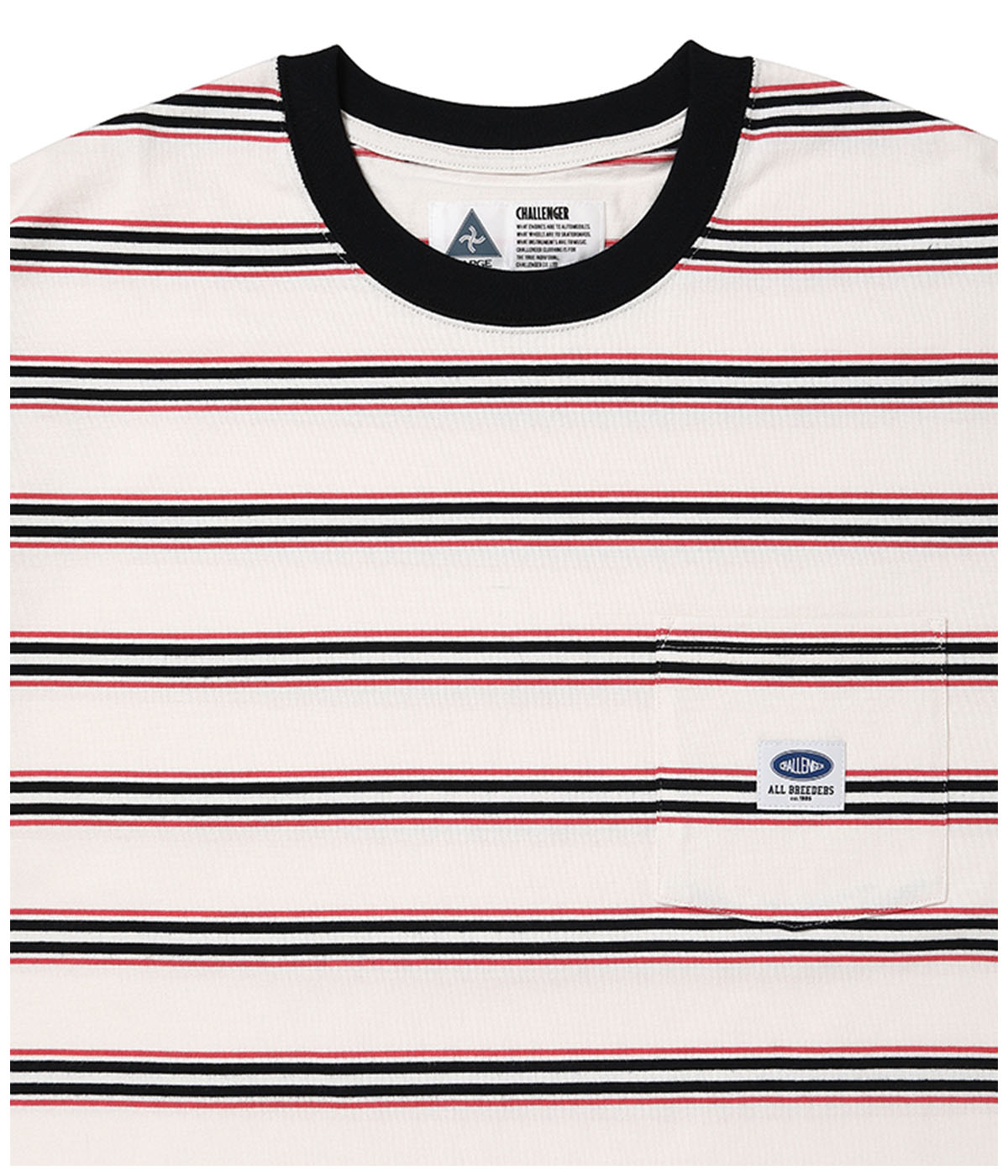 S/S AUTHENTIC BORDER TEE【WHITE】