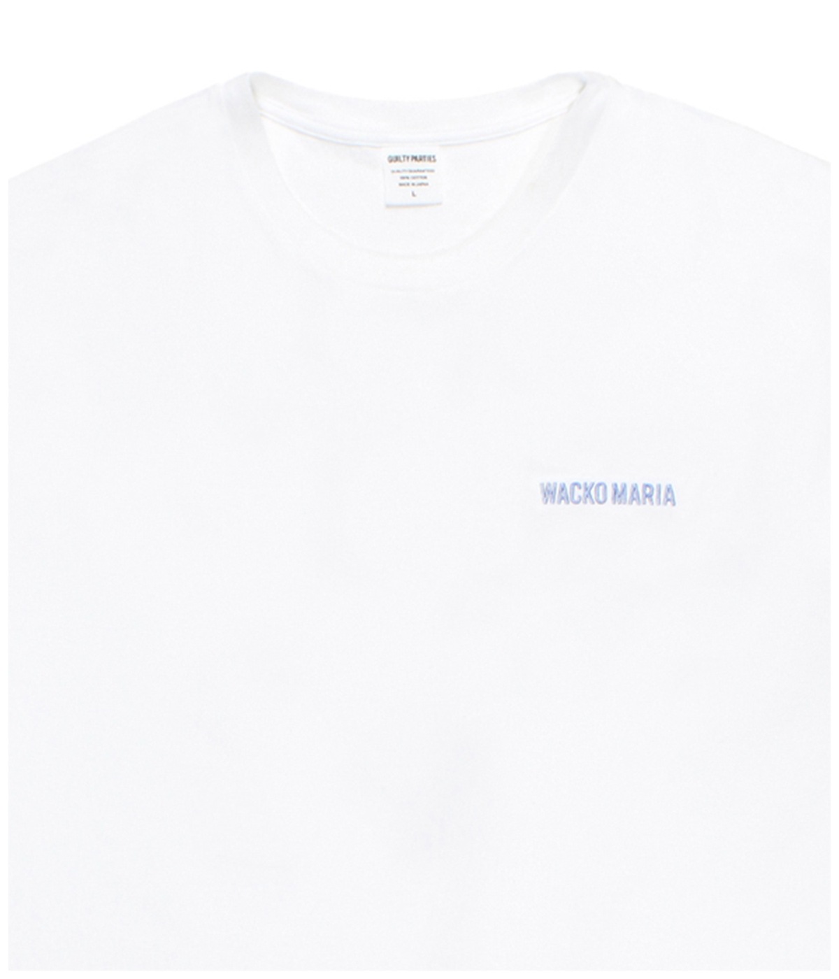 WASHED HEAVY WEIGHT T-SHIRT (TYPE-4)【WHITE】｜WACKO MARIA