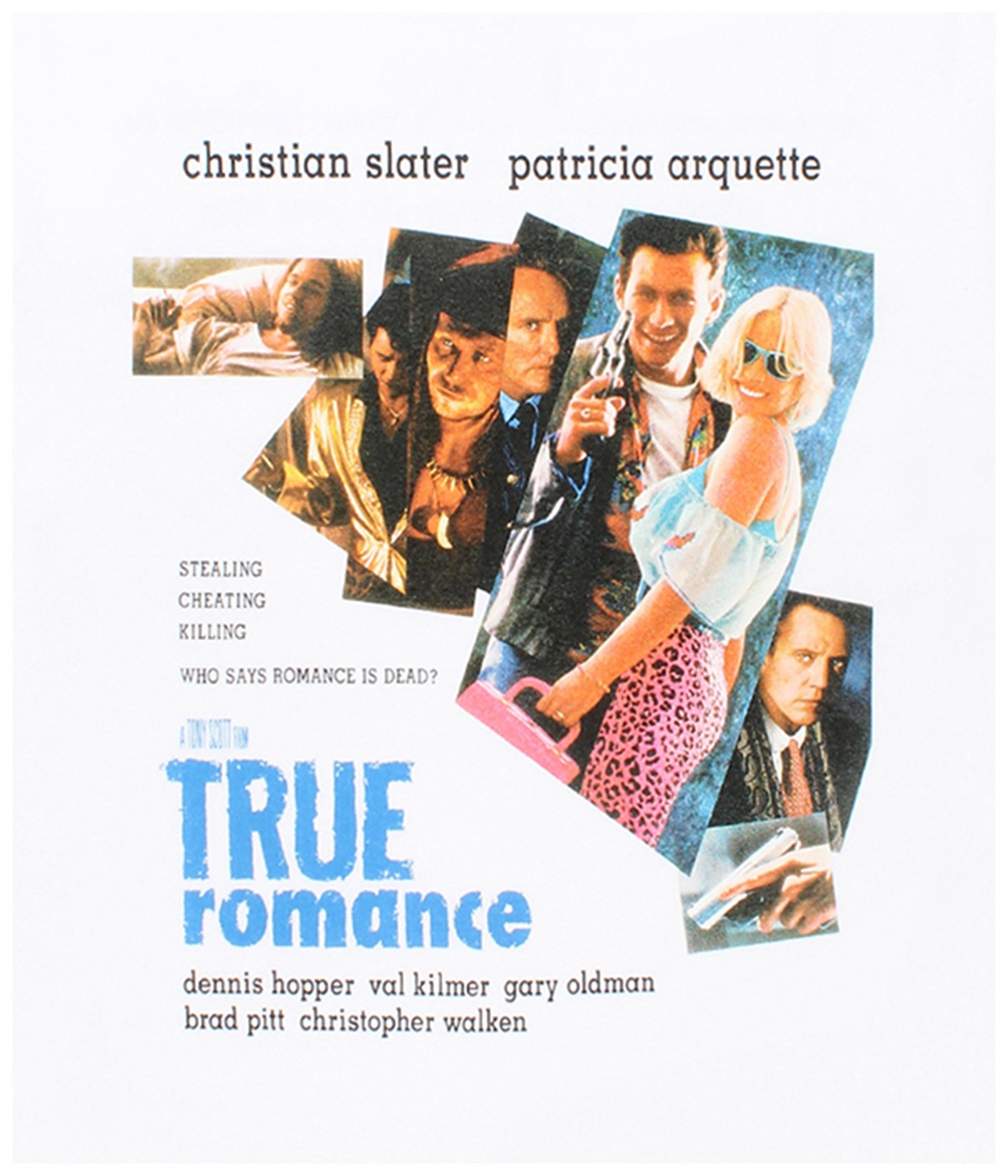TRUE ROMANCE / WASHED HEAVY WEIGHT T-SHIRT (TYPE-1)【WHITE】