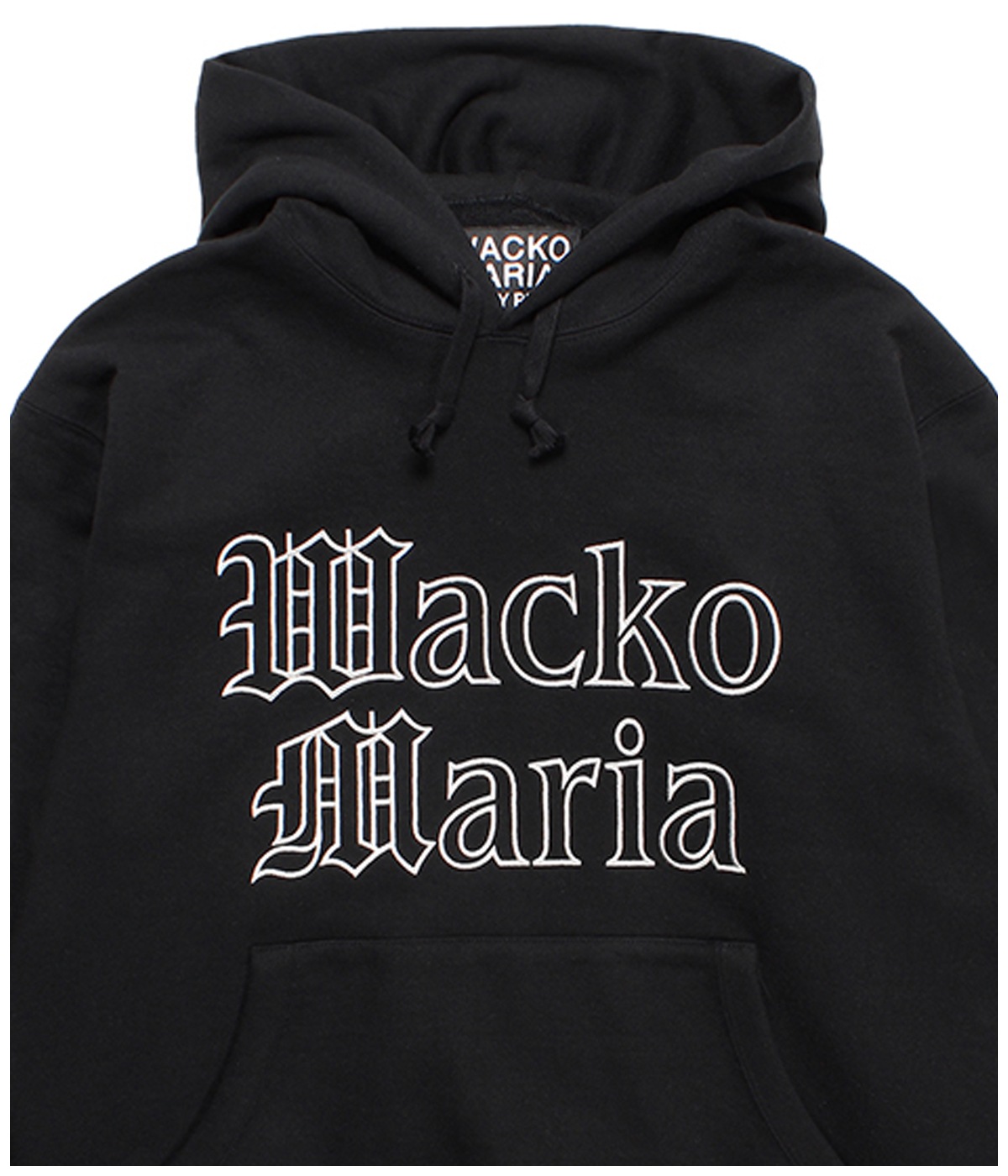 HEAVY WEIGHT PULLOVER HOODED SWEAT SHIRT (TYPE-2)【BLACK】