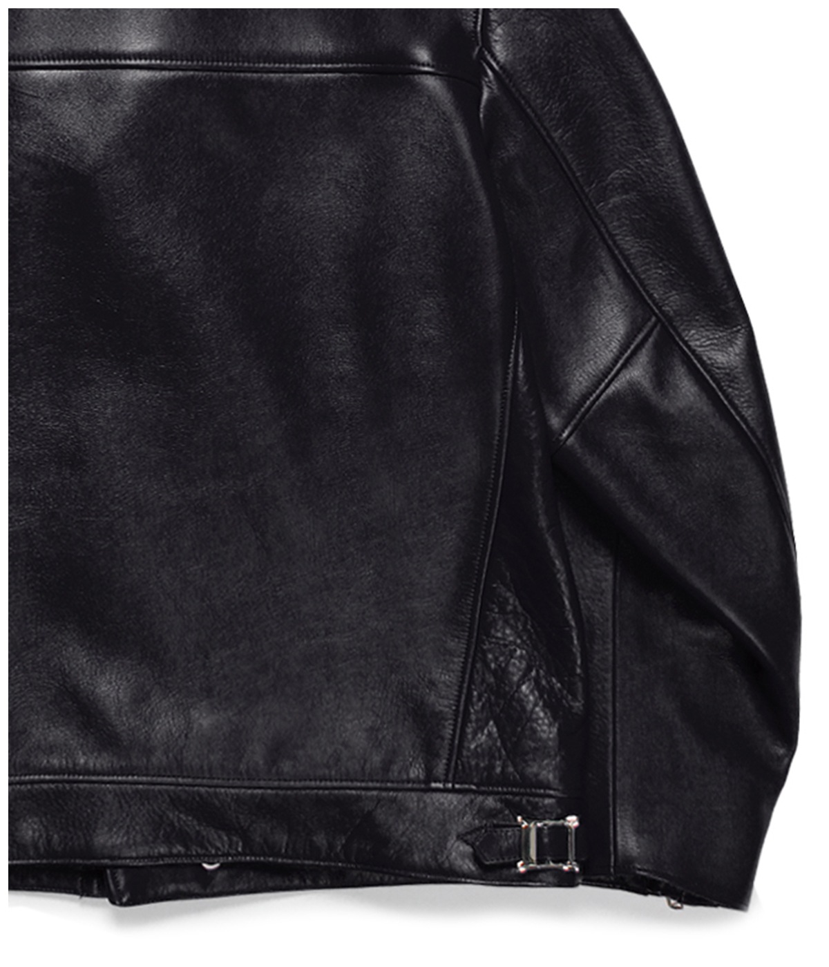 LEATHER DOUBLE RIDERS JACKET (TYPE-2)【BLACK】｜WACKO MARIA