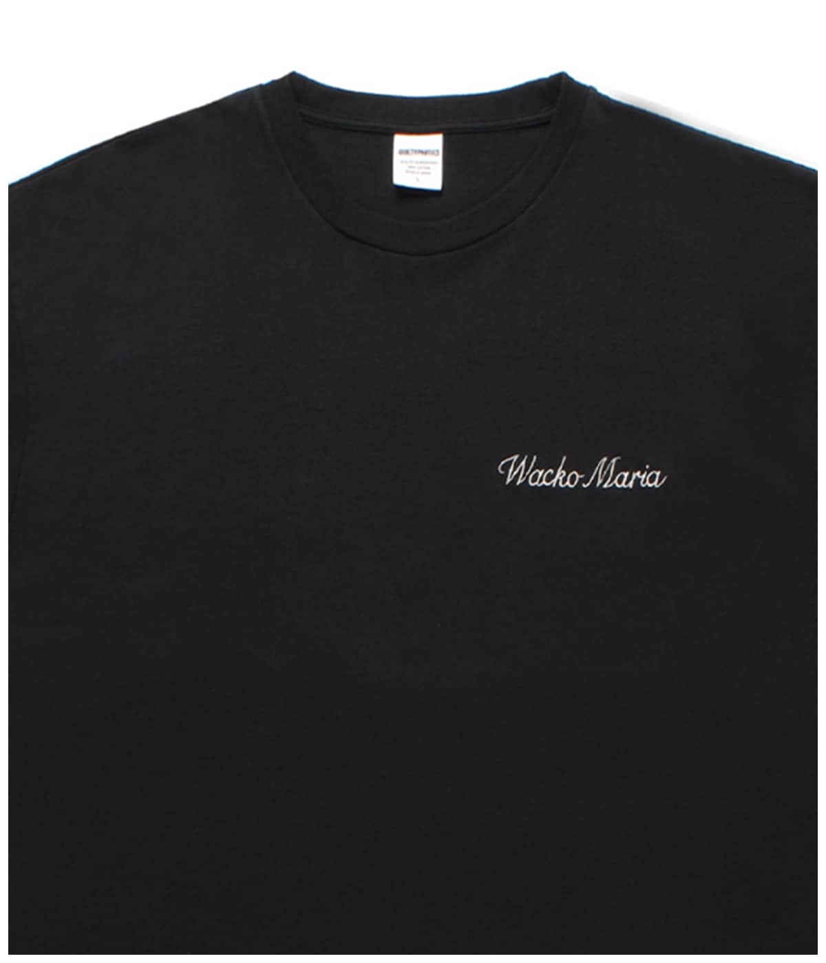 WASHED HEAVY WEIGHT T-SHIRT (TYPE-7)【BLACK】｜WACKO MARIA