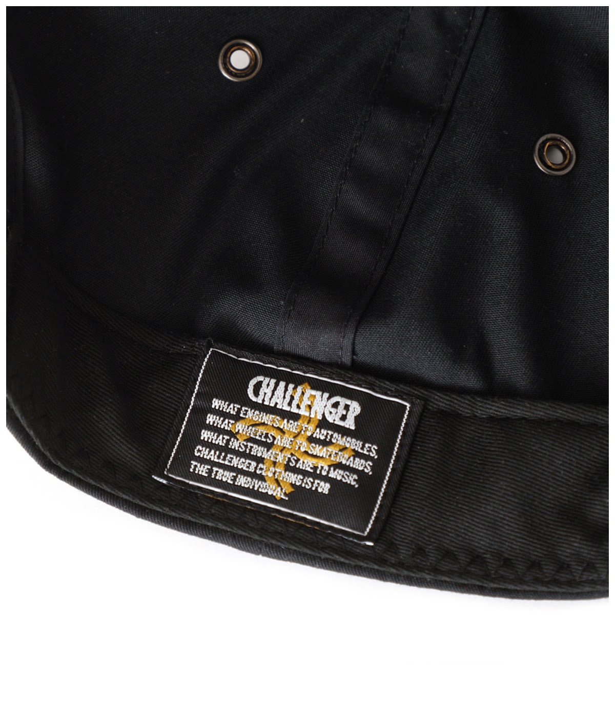 RACING CAP【BLACK】｜CHALLENGER｜MELTING POT（正規取扱店・通販）