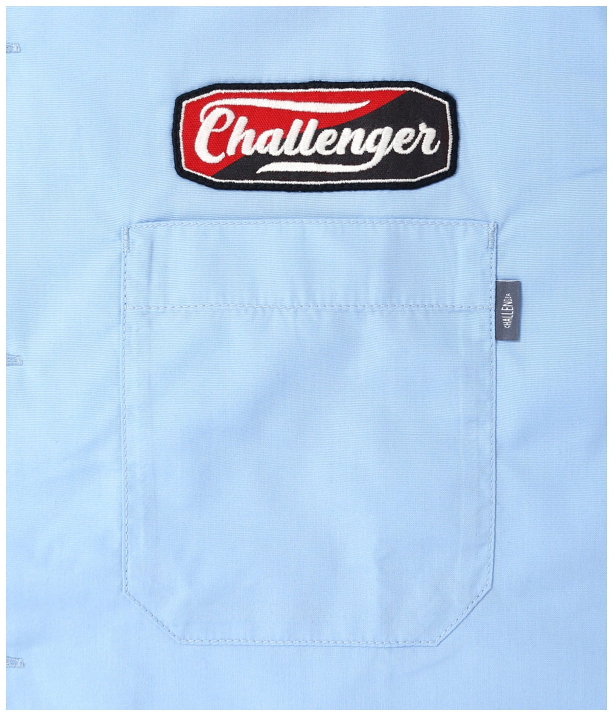 S/S PATCHED WORK SHIRT【SAX】