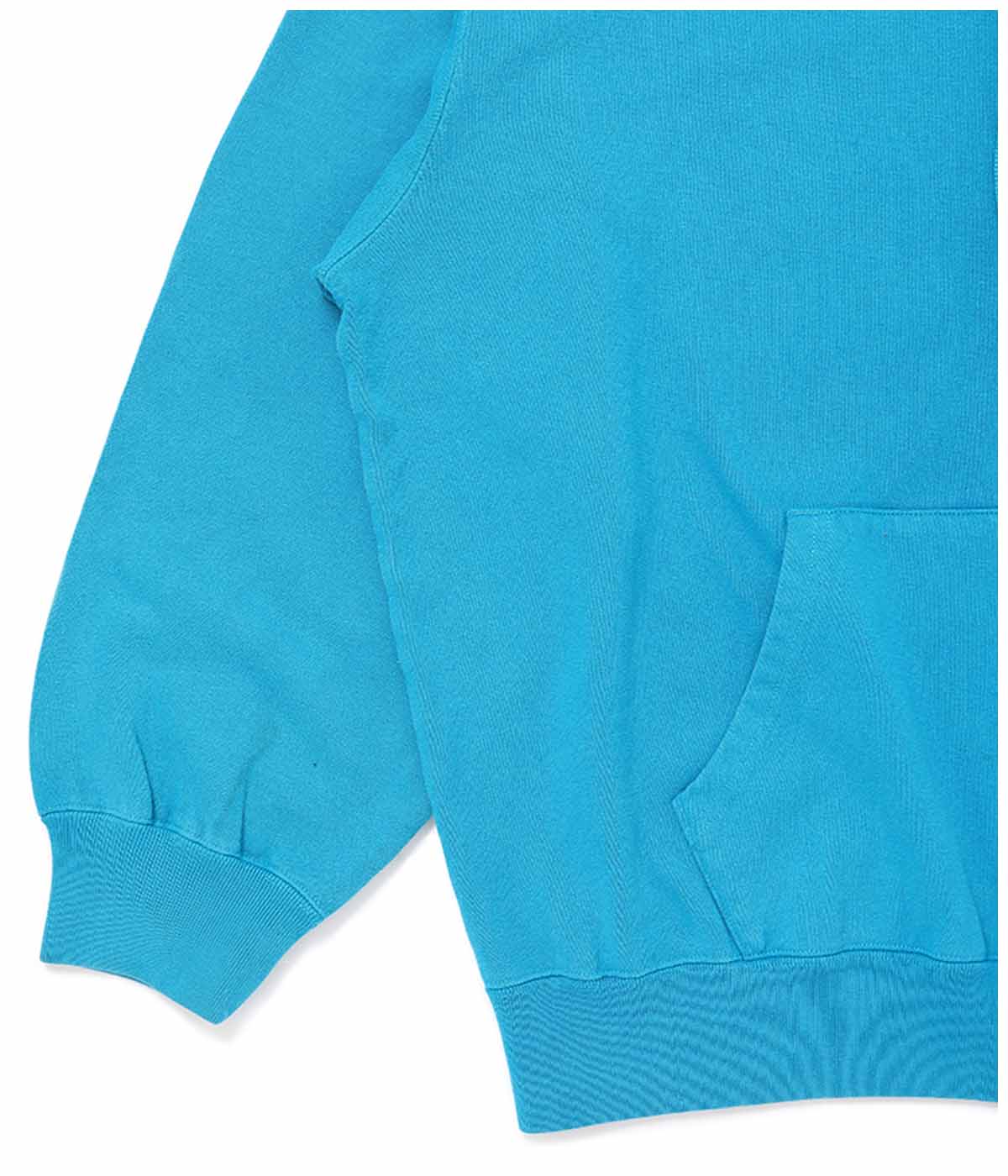 NEON WOLF ZIP HOODIE【TURQUOISE】