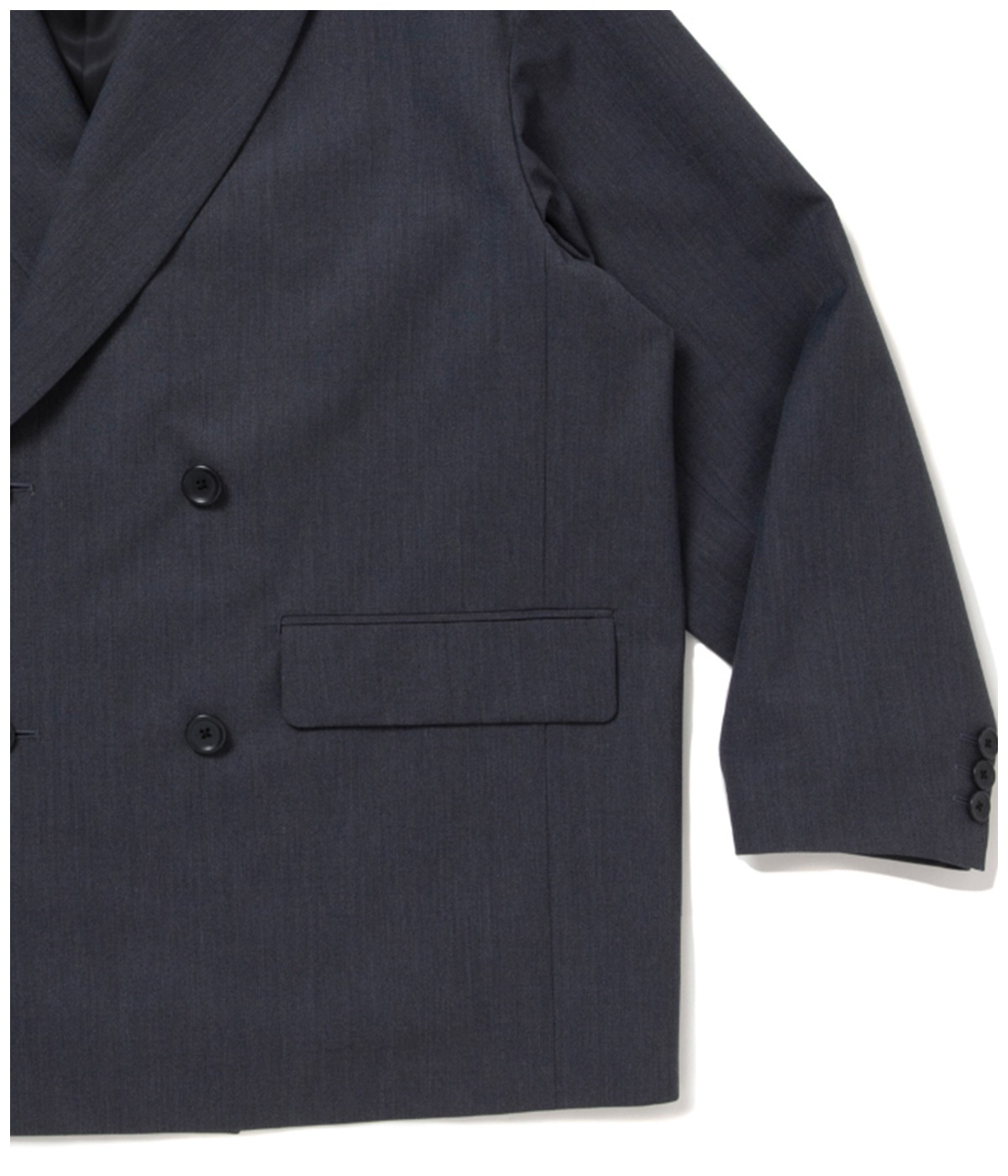 T/W Saxony Double Breasted Jacket【GRAY】｜COOTIE PRODUCTIONS