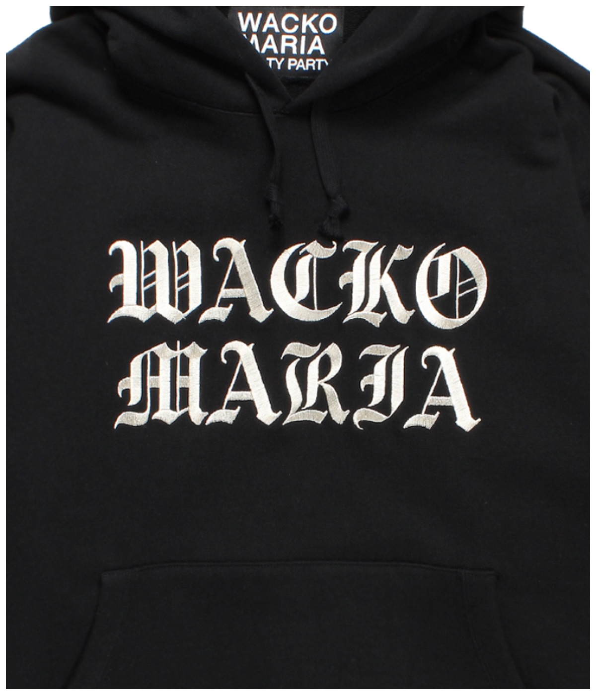 HEAVY WEIGHT PULLOVER HOODED SWEAT SHIRT (TYPE-2)【BLACK】｜WACKO