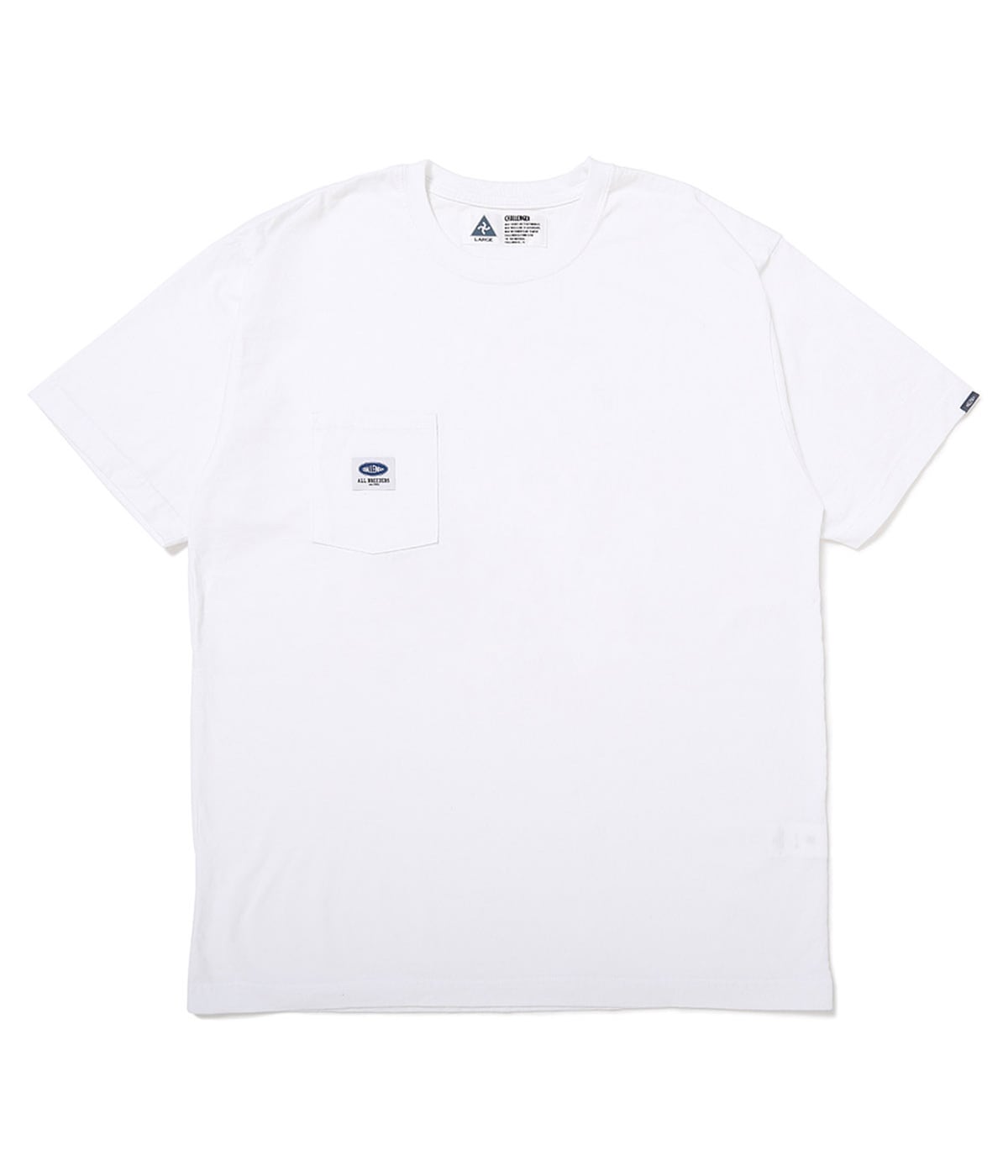 COCKTAIL POCKET TEE【WHITE】