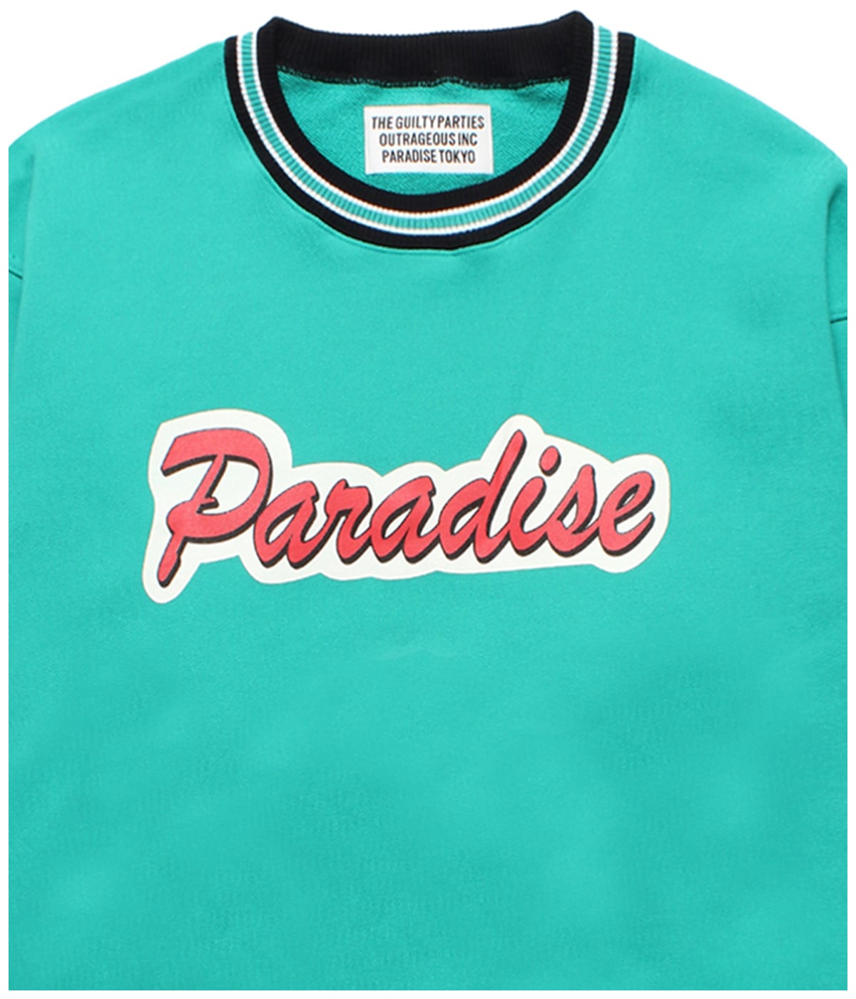 MIDDLE WEIGHT SWEAT SHIRT (TYPE-2)【MINT】