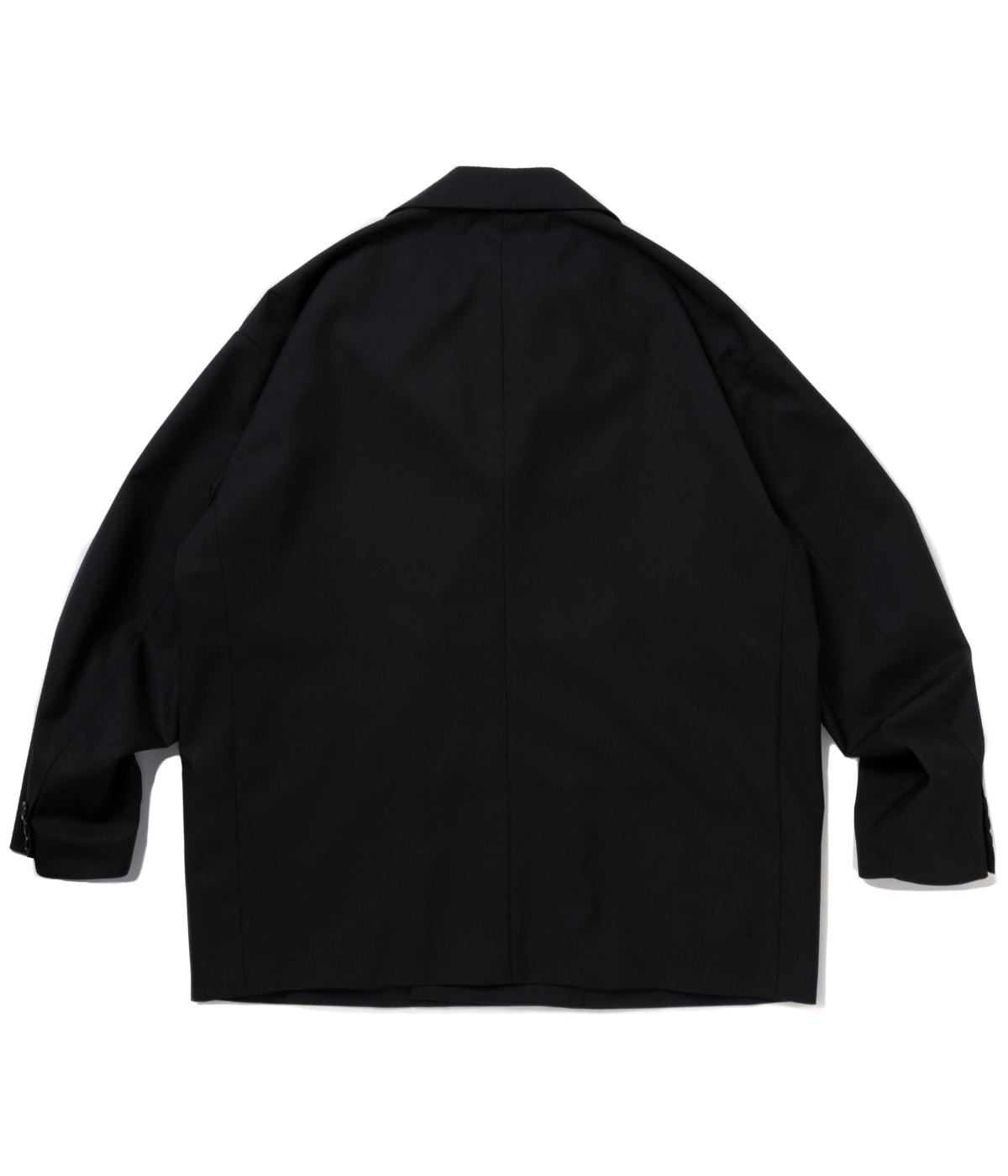 T/W Saxony Double Breasted Jacket【BLACK】｜COOTIE