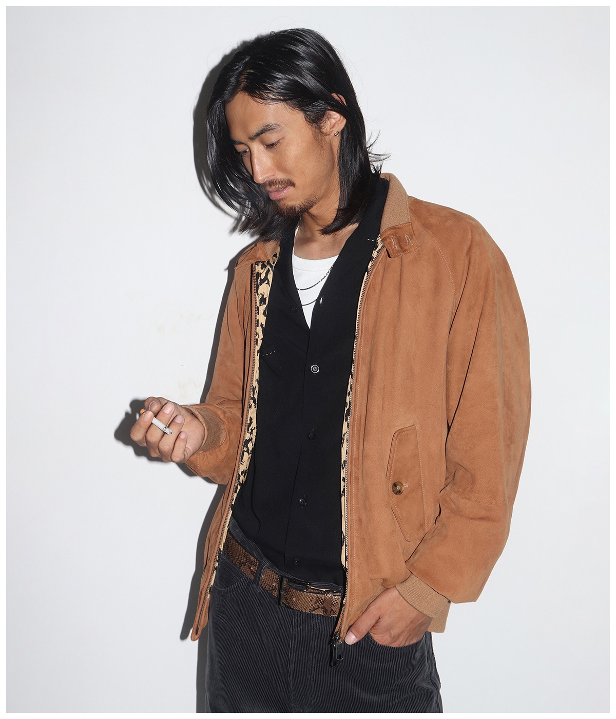 LEE / CORDUROY PANTS【GRAY】