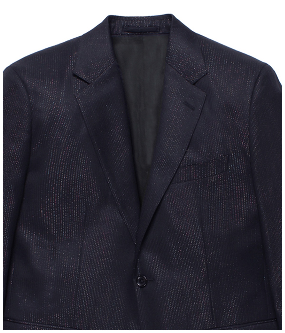 DORMEUIL / GLITTER SINGLE BREASTED JACKET【NAVY】