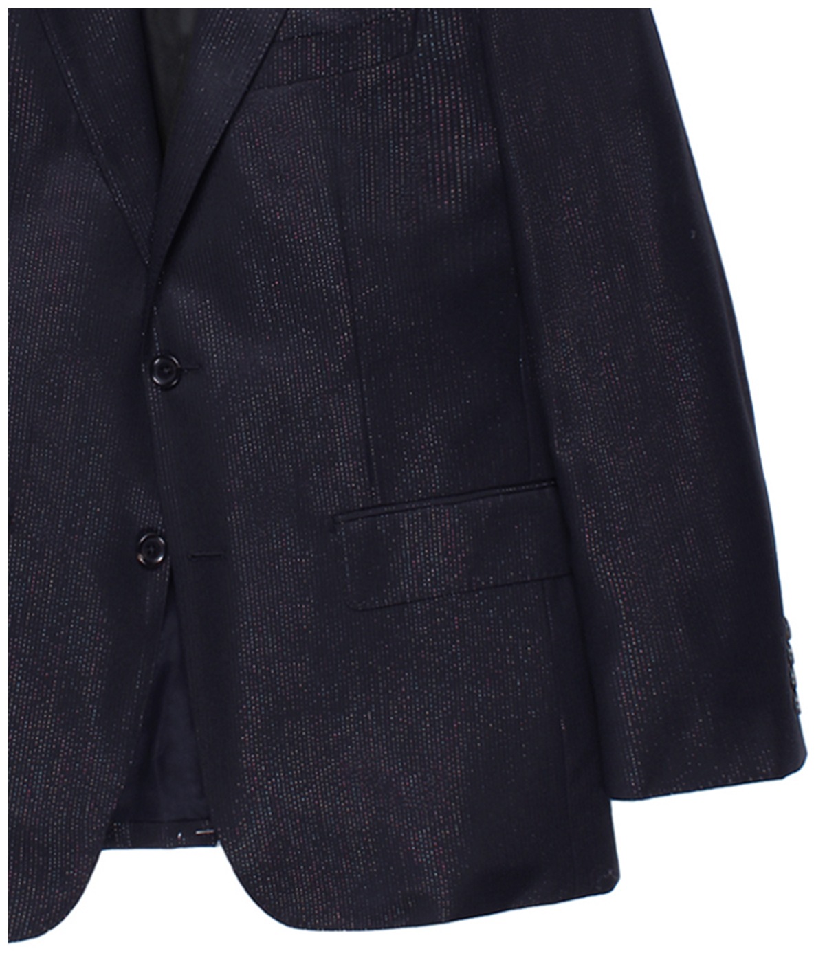 DORMEUIL / GLITTER SINGLE BREASTED JACKET【NAVY】