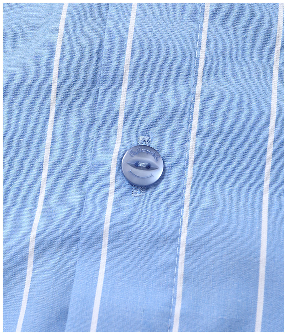L/S STRIPE MECHANIC SHIRT【LT BLUE】｜CHALLENGER｜MELTING POT 