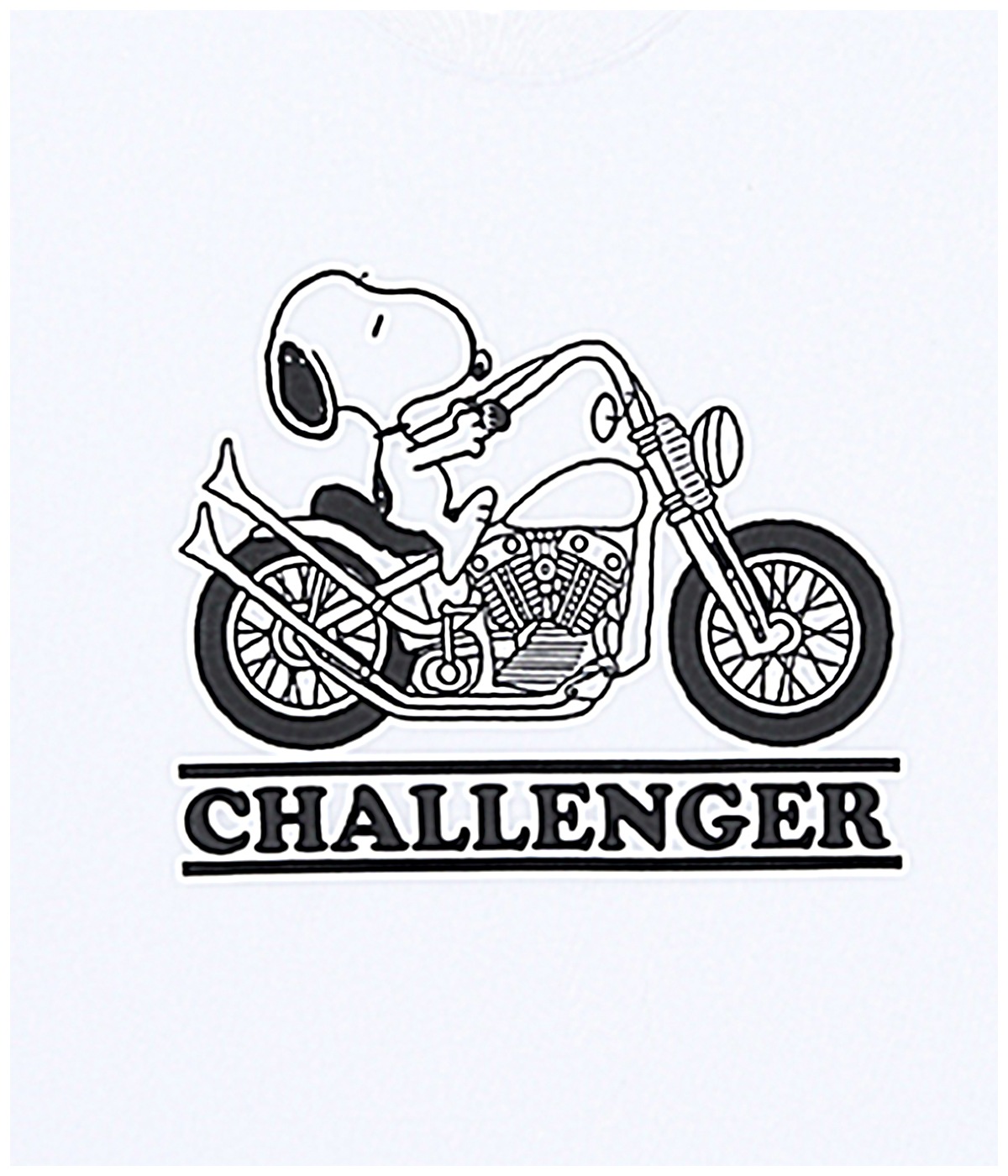 SNOOPY TEE【WHITE】