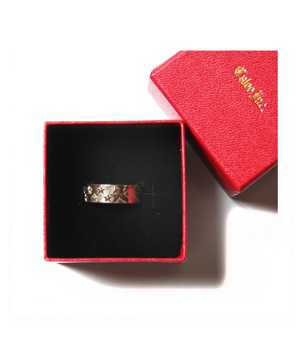 THE STARS AND STRIPES CHAIN RING ＜BRASS＞