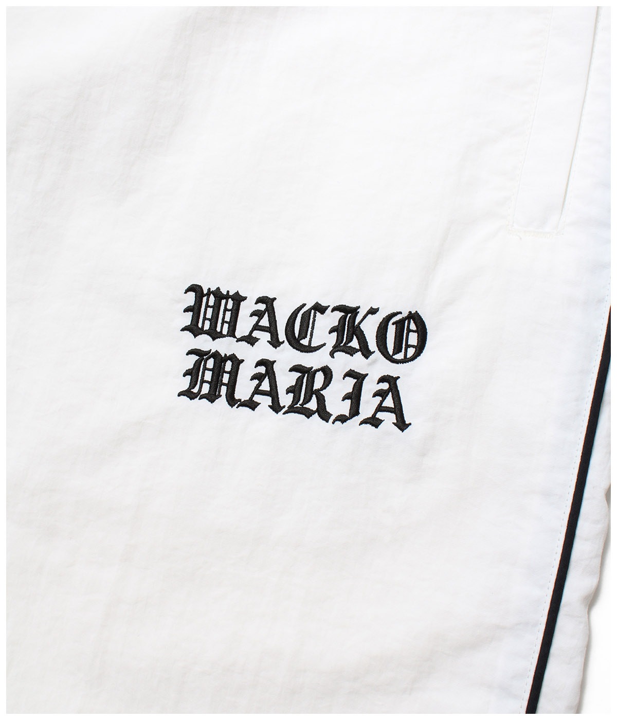 TRACK PANTS (TYPE-3)【WHITE-BLACK】