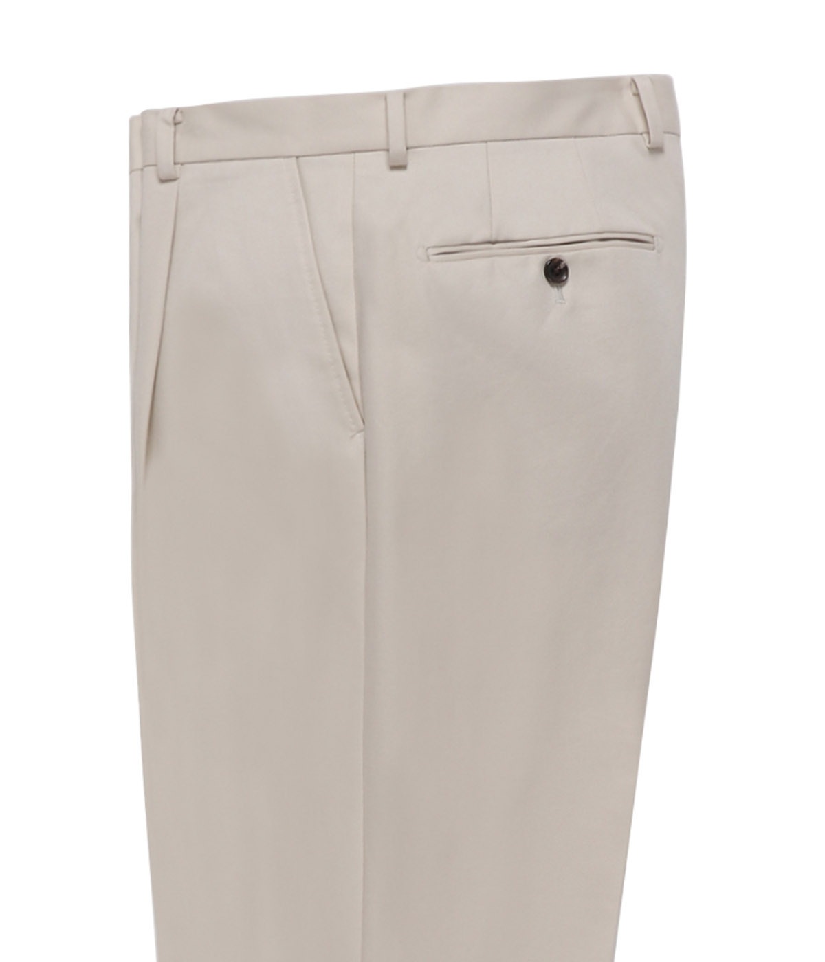 PLEATED TROUSERS (TYPE-2)【IVORY】