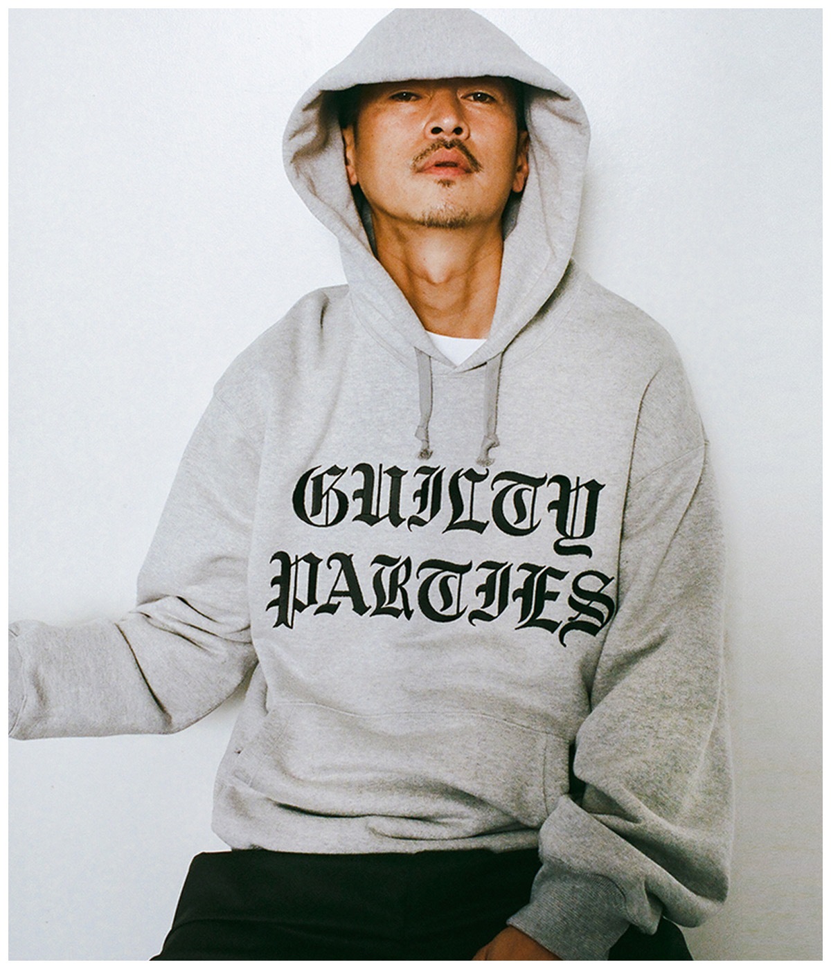 HEAVY WEIGHT PULLOVER HOODED SWEAT SHIRT (TYPE-3)【GRAY】｜WACKO 
