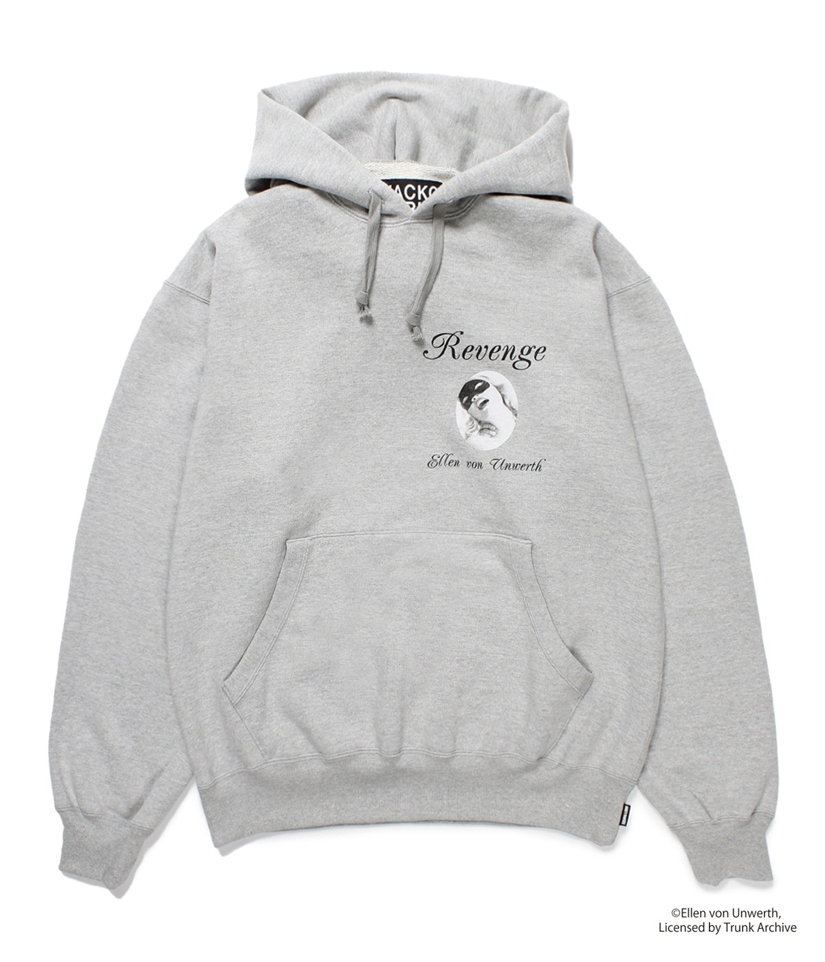 すぐ届く WACKOMARIA×ELLEN VON UNWERTH スウェットフーディー ELLEN VON UNWERTH / HEAVY WEIGHT HOODED SWEAT SHIRT (TYPE-2