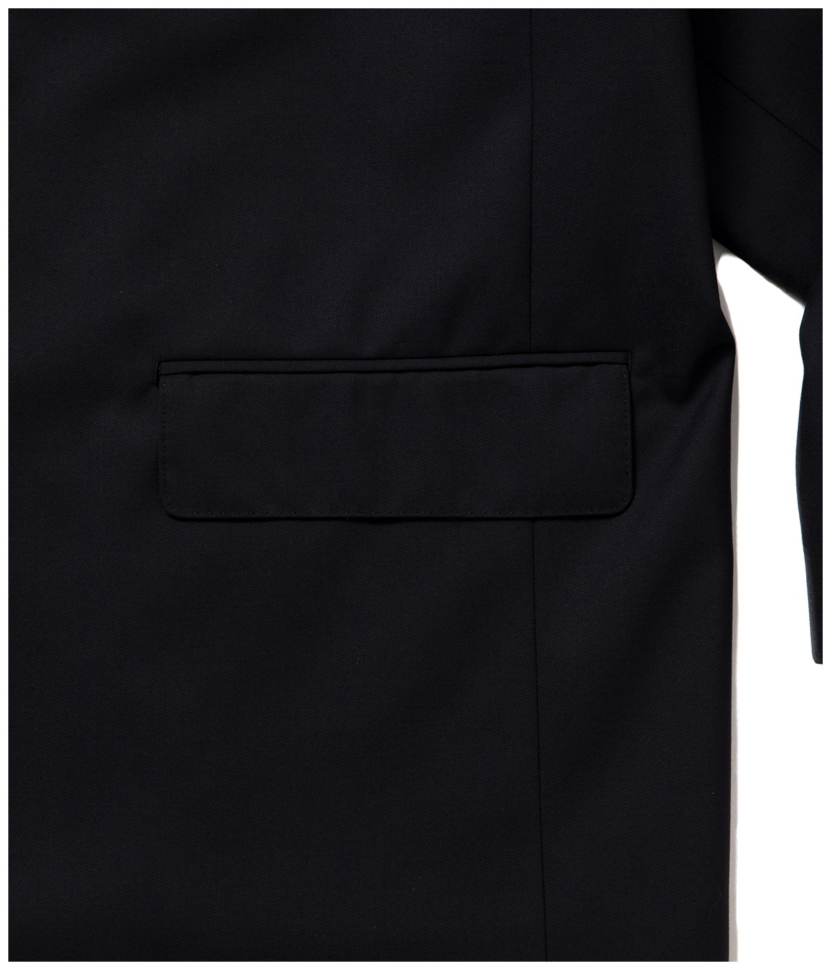 T/W Saxony Single Breasted Jacket【BLACK】｜COOTIE PRODUCTIONS