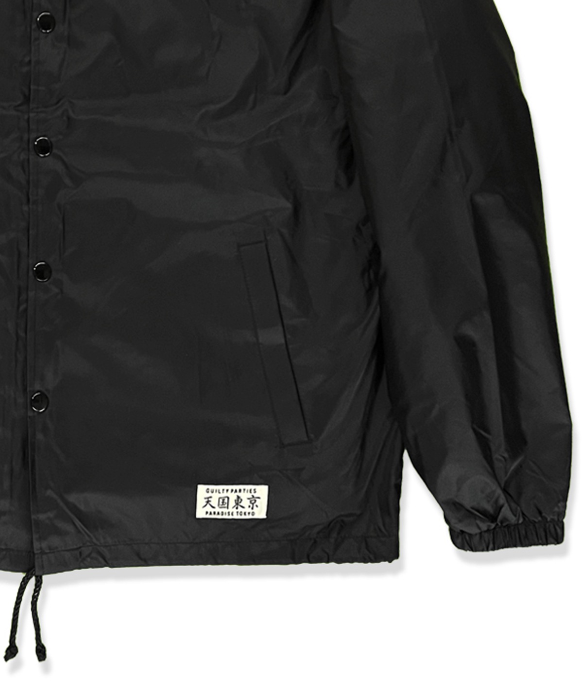 BOA COACH JACKET -MARIA-【BLACK】｜WACKO MARIA｜MELTING POT（正規 