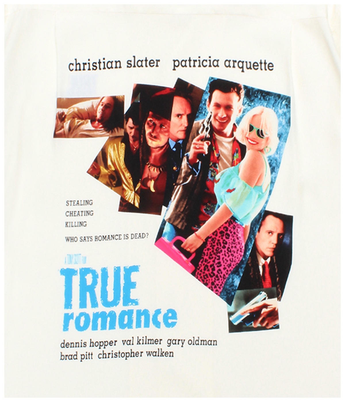 TRUE ROMANCE / 50'S OPEN COLLAR SHIRT【WHITE】｜WACKO MARIA