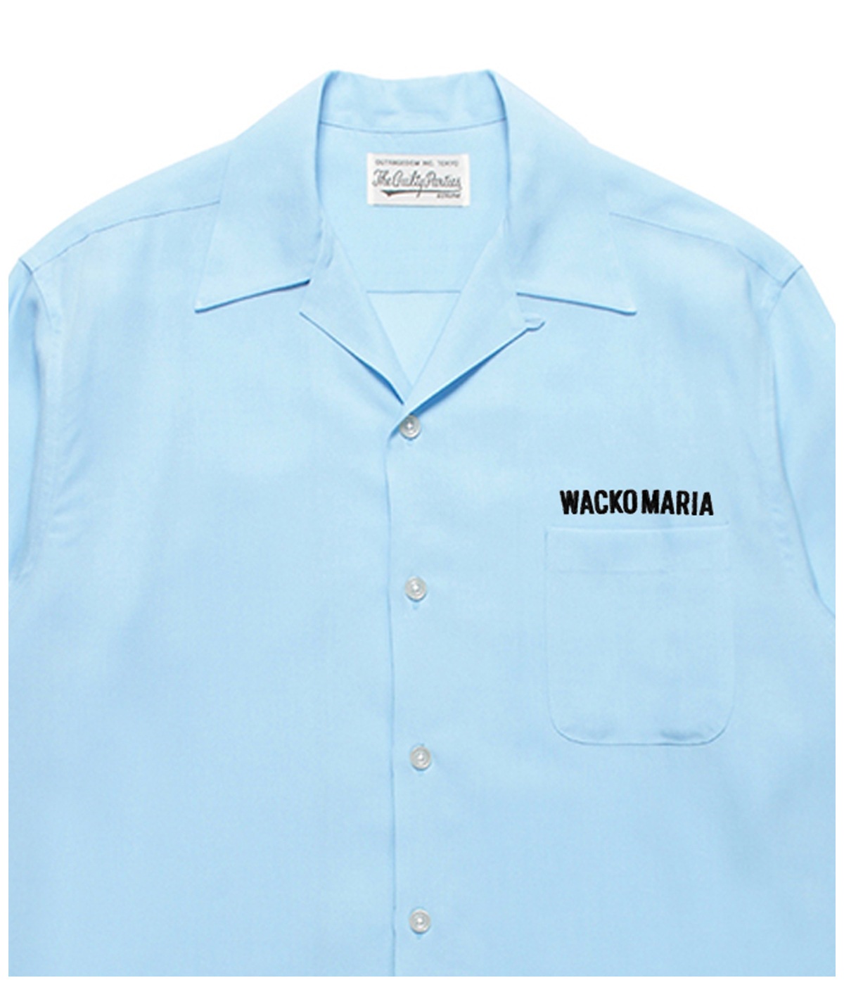 トップス Wacko Maria Mr. Brothers 50's Shirt BLUE WACKO MARIA/MR.BROTHERS CUT CLUB / 50'S SHIRT（L-BLUE