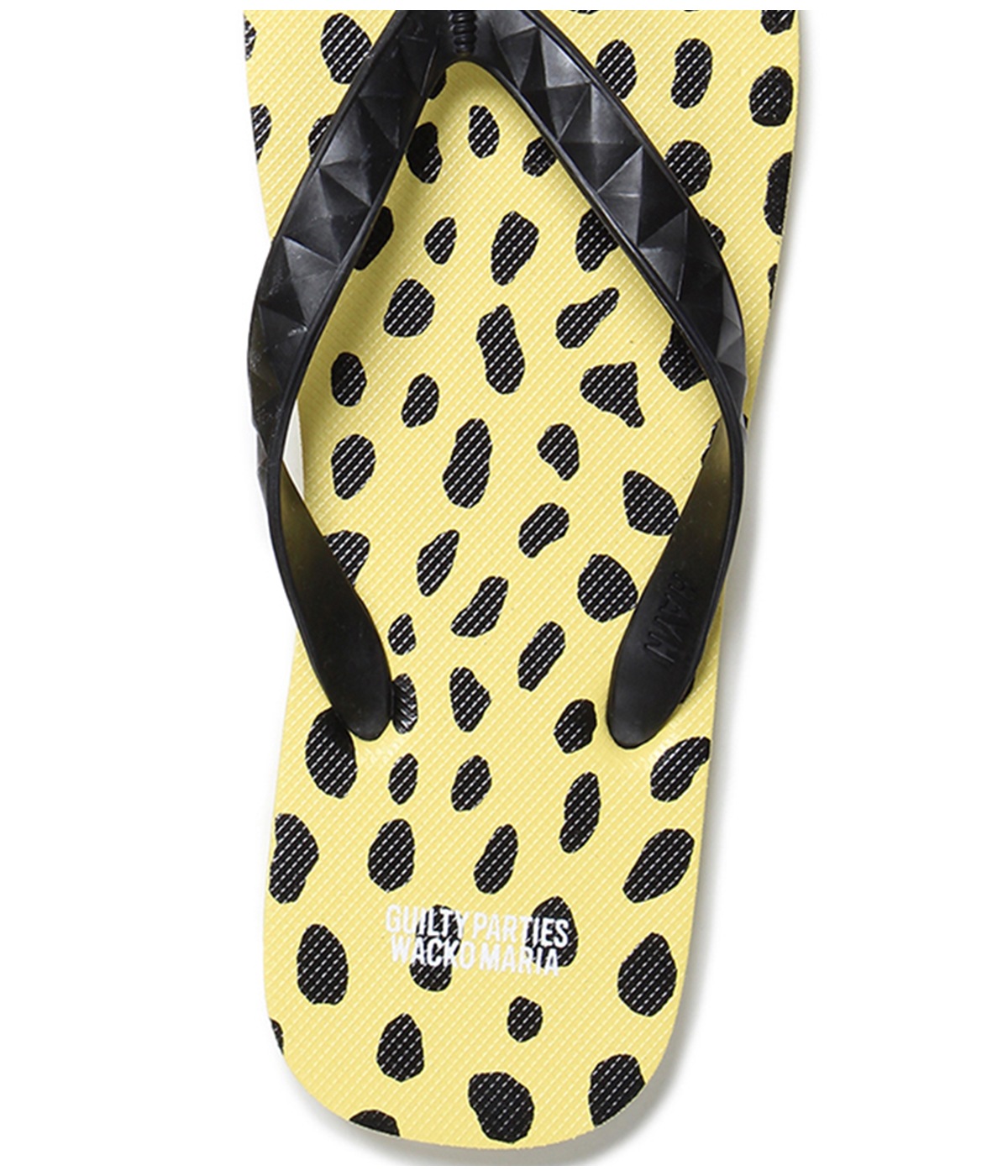 HAYN / LEOPARD BEACH SANDALS【YELLOW】